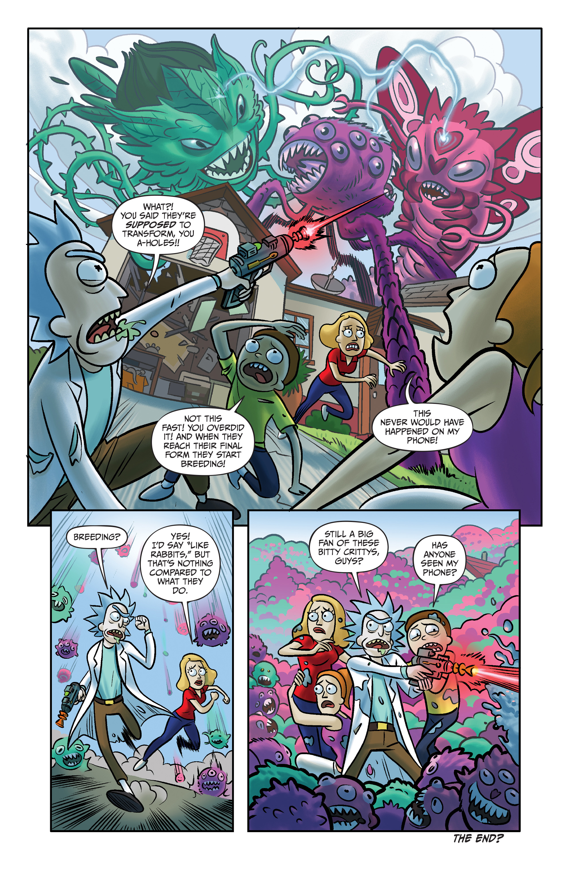 Read Rick and Morty (2015-) Manga Online