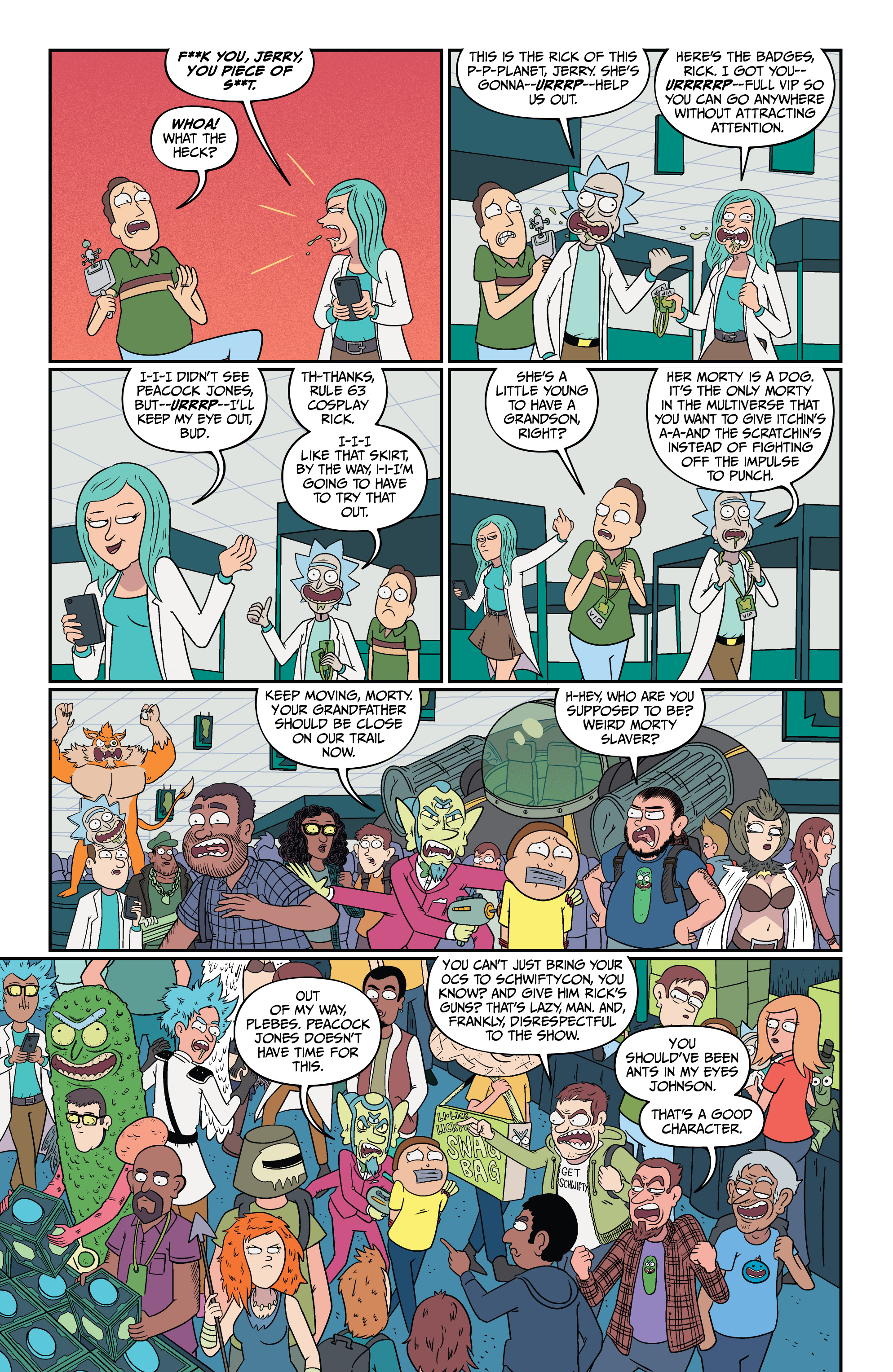 Read Rick and Morty (2015-) Manga Online
