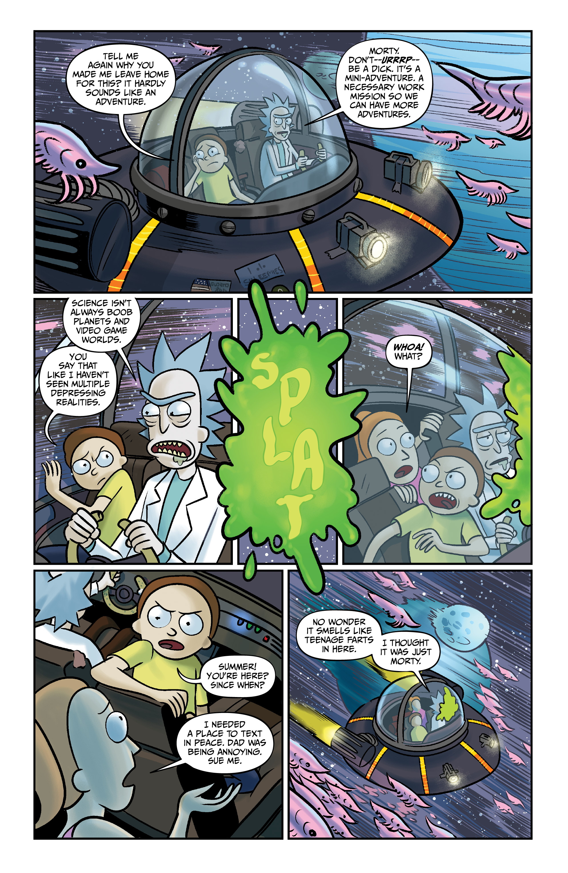 Read Rick and Morty (2015-) Manga Online