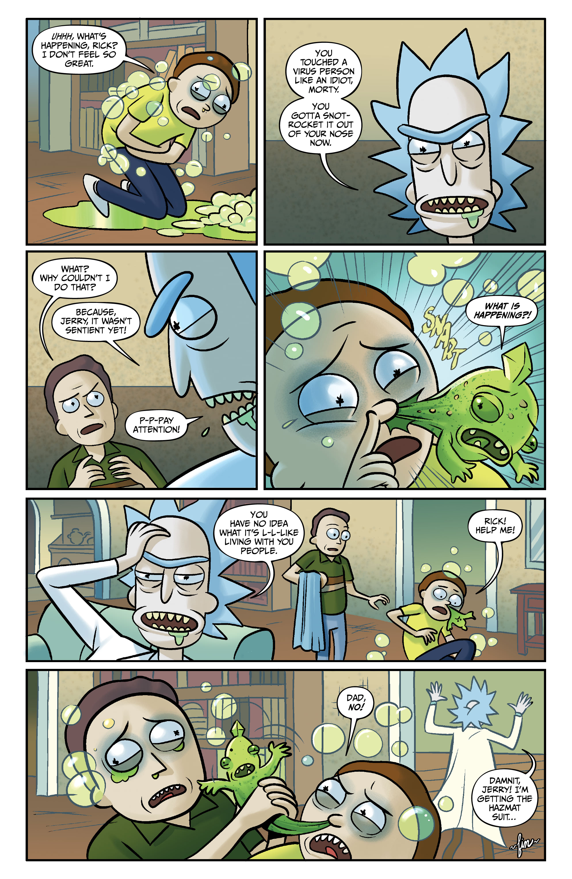 Read Rick and Morty (2015-) Manga Online