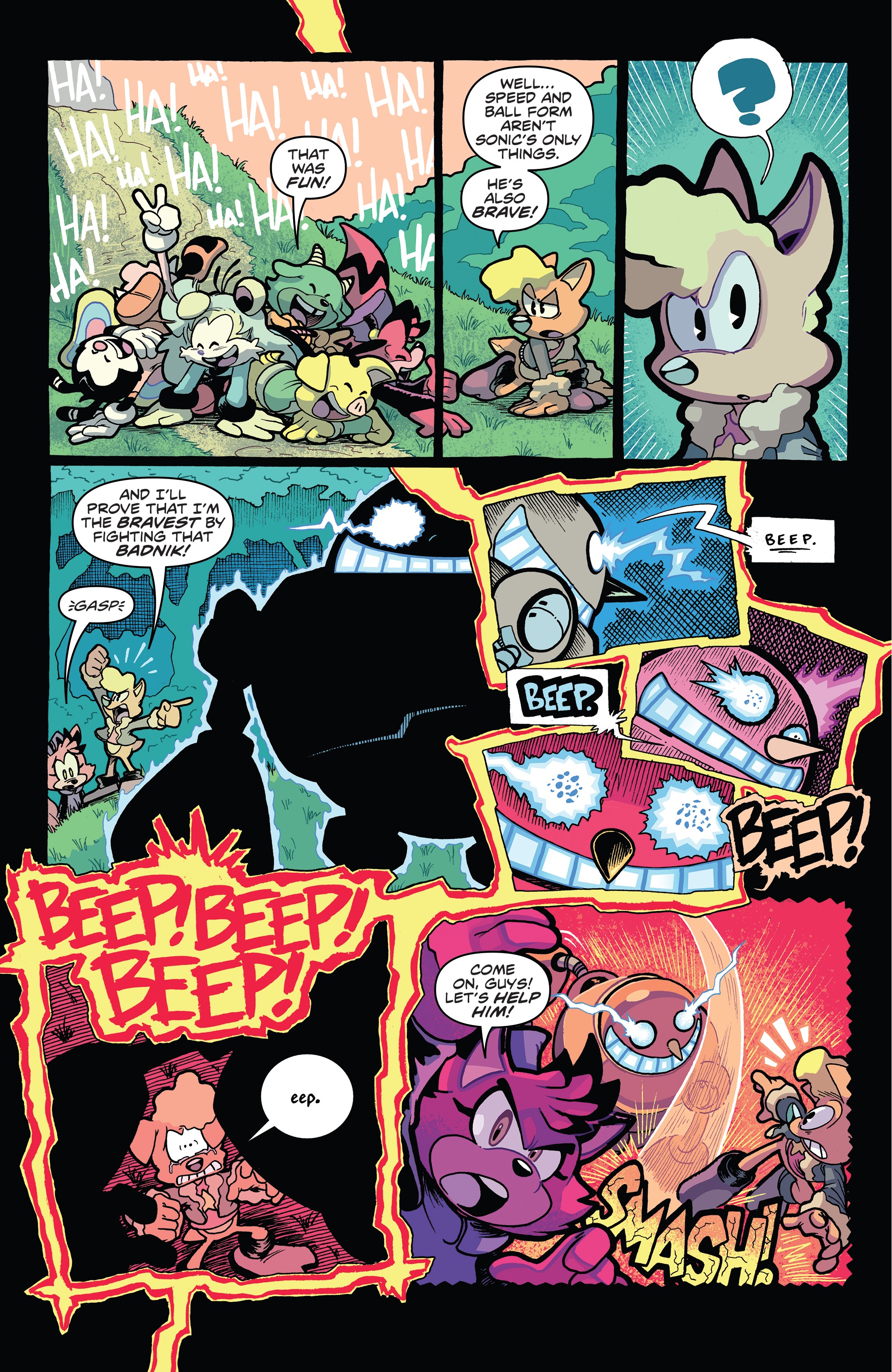 Read Sonic The Hedgehog (2018-) Manga Online