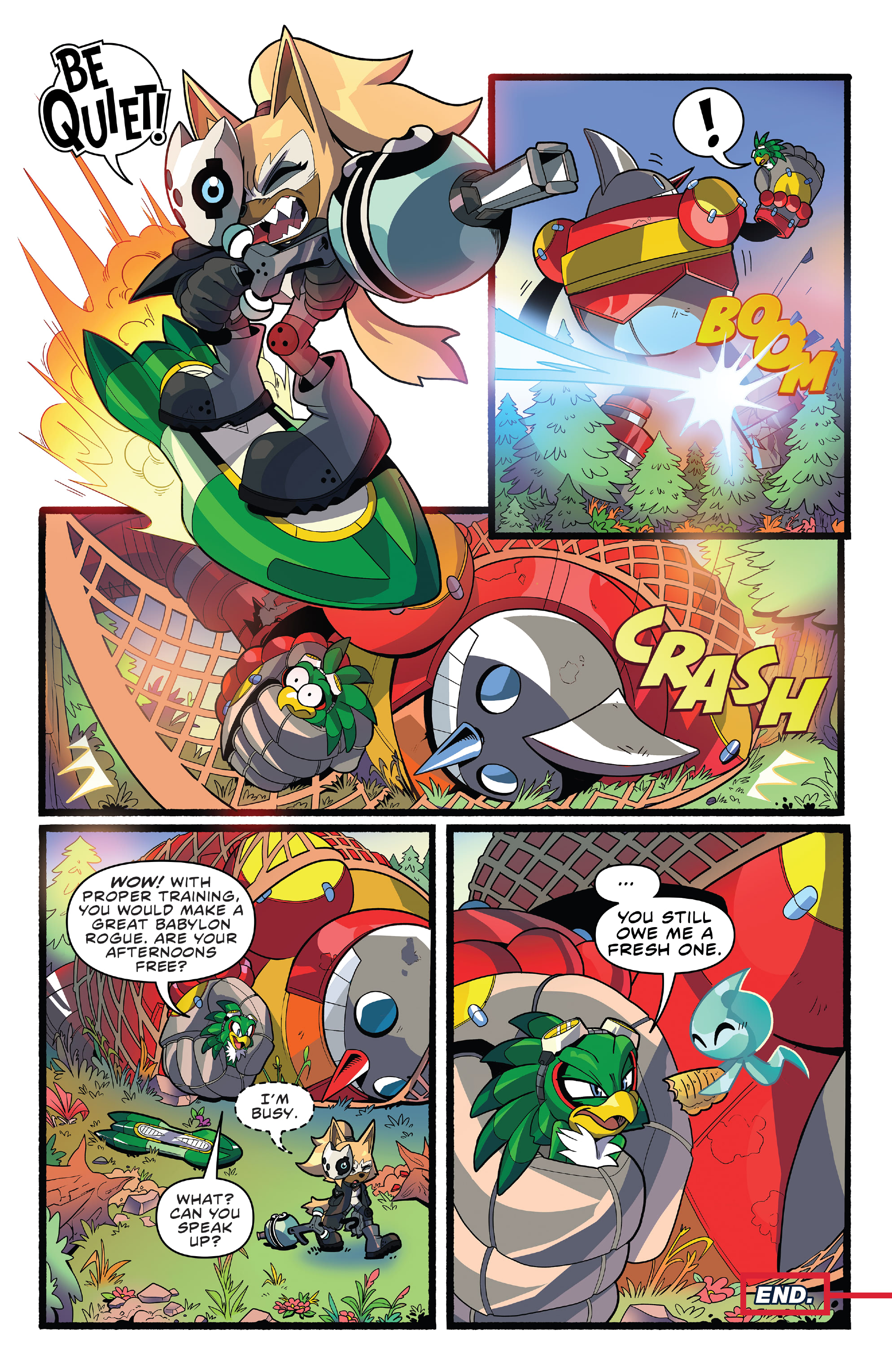 Read Sonic The Hedgehog (2018-) Manga Online