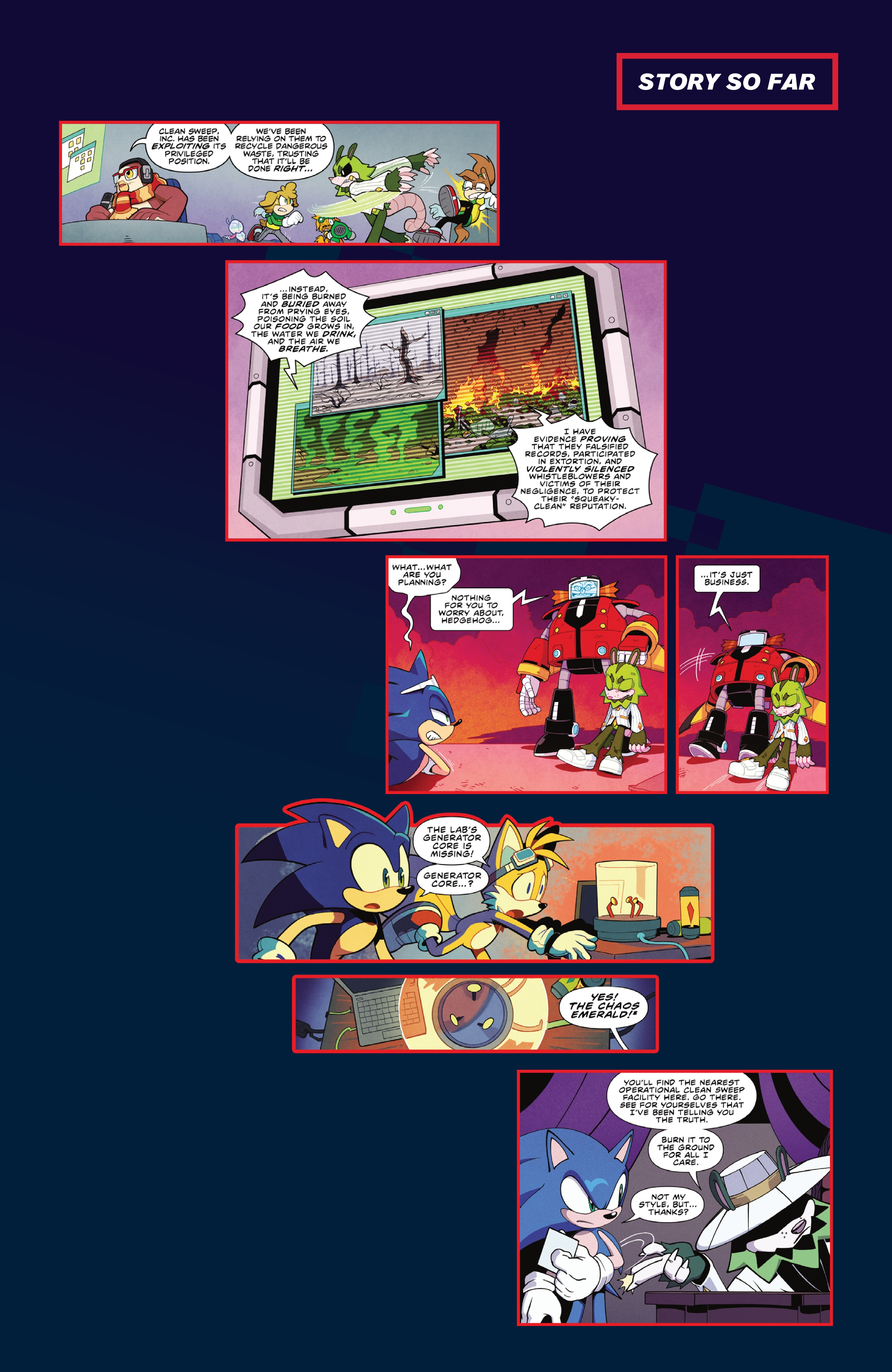 Read Sonic The Hedgehog (2018-) Manga Online