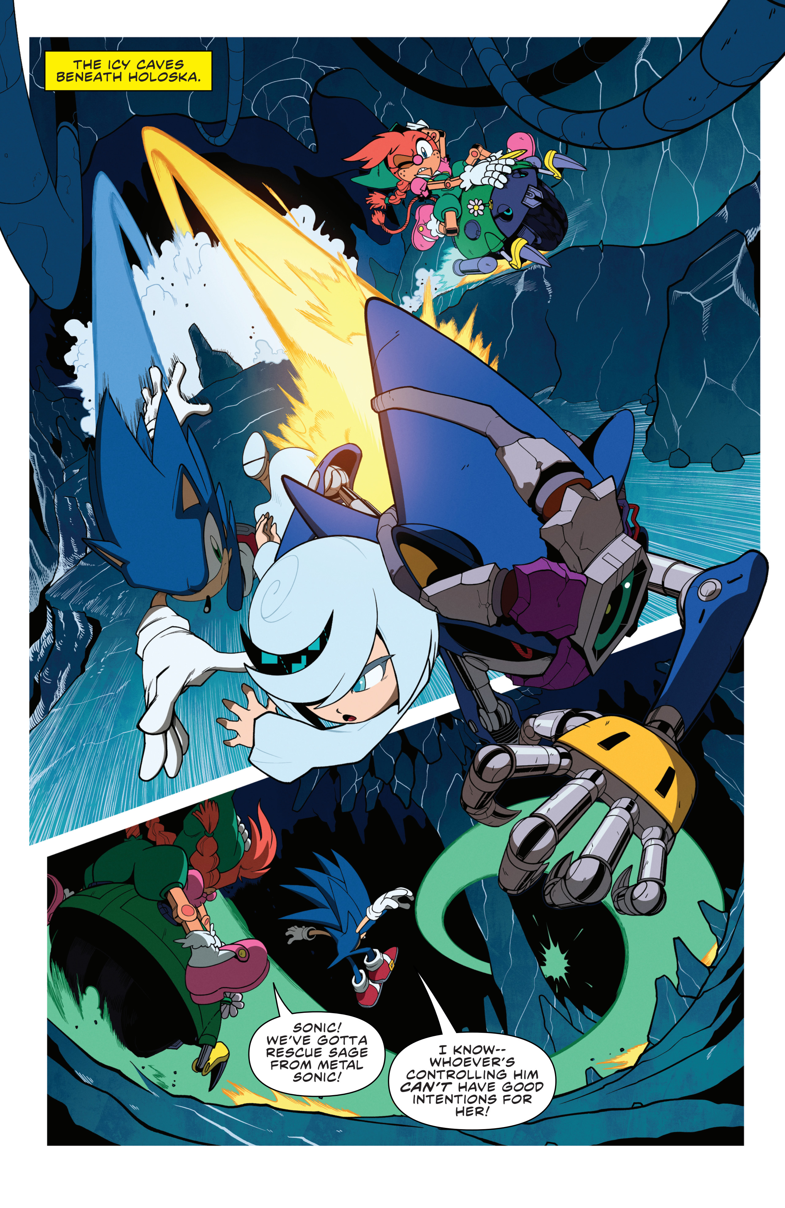 Read Sonic The Hedgehog (2018-) Manga Online