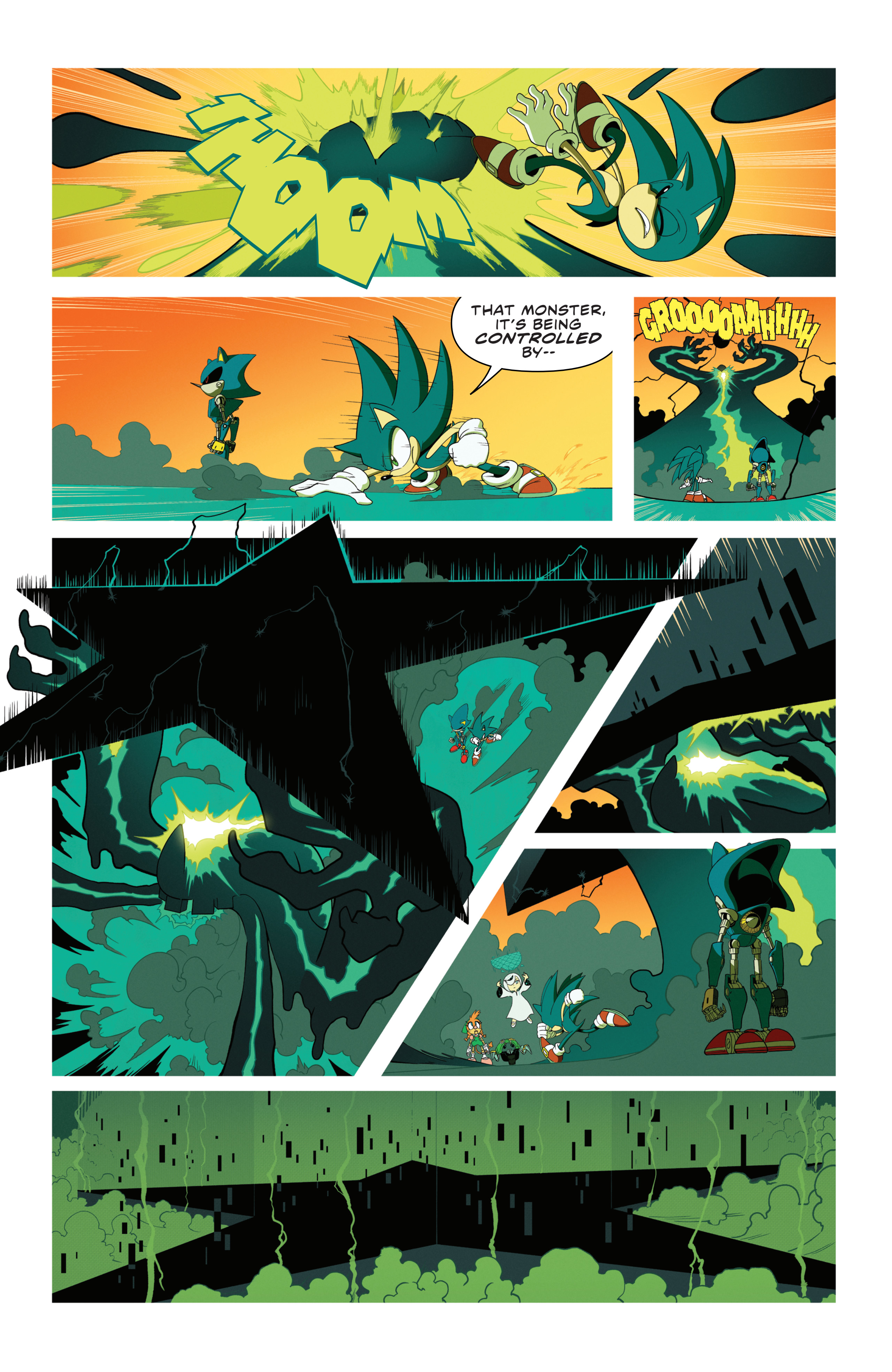 Read Sonic The Hedgehog (2018-) Manga Online