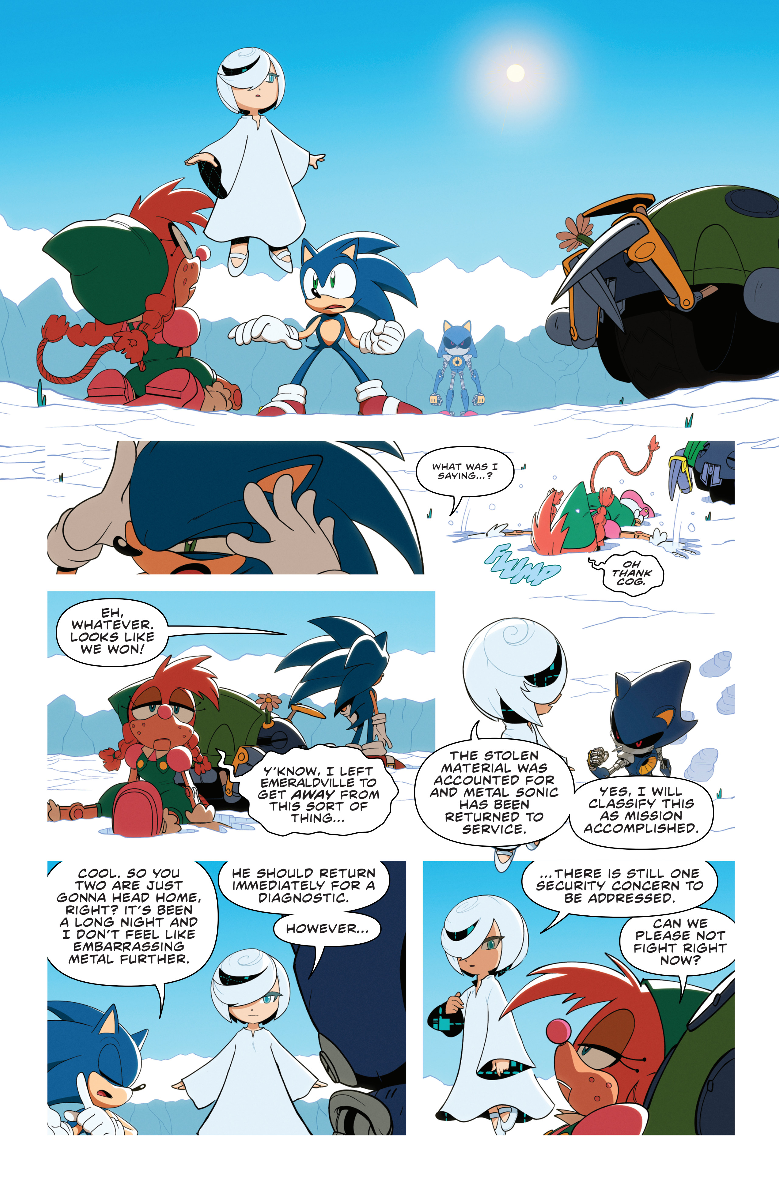 Read Sonic The Hedgehog (2018-) Manga Online