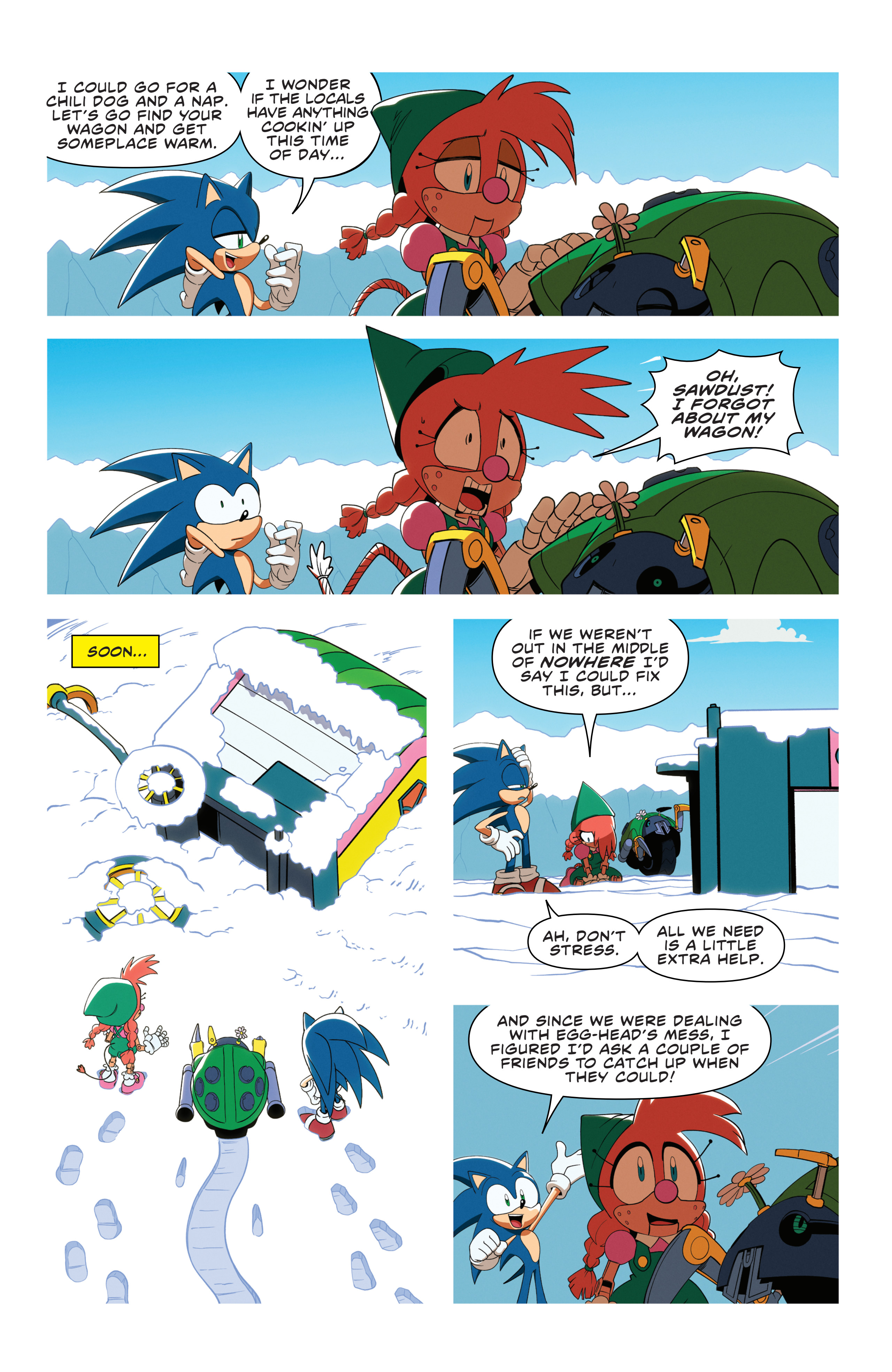 Read Sonic The Hedgehog (2018-) Manga Online