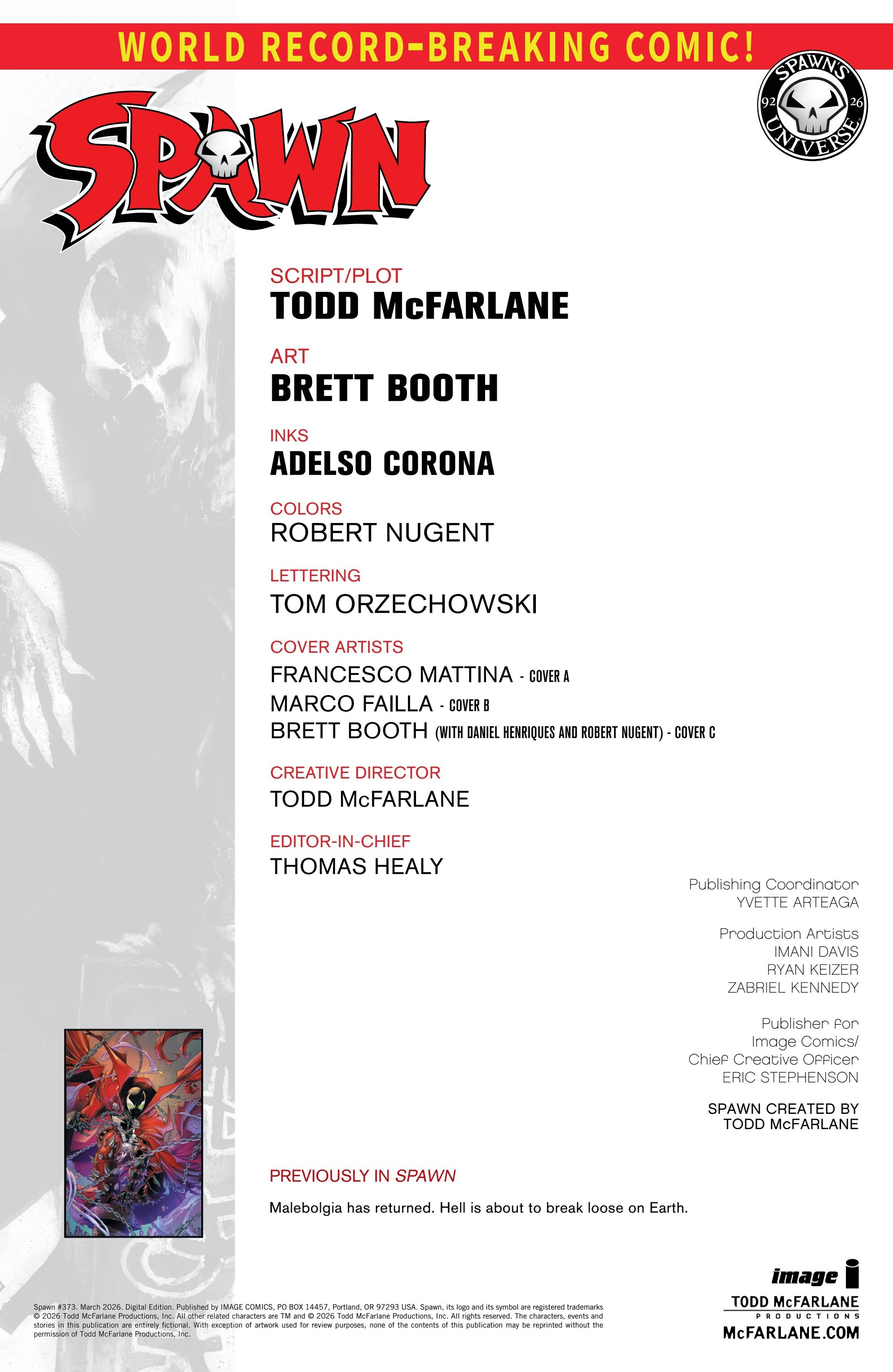 Read Spawn (1992-) Manga Online