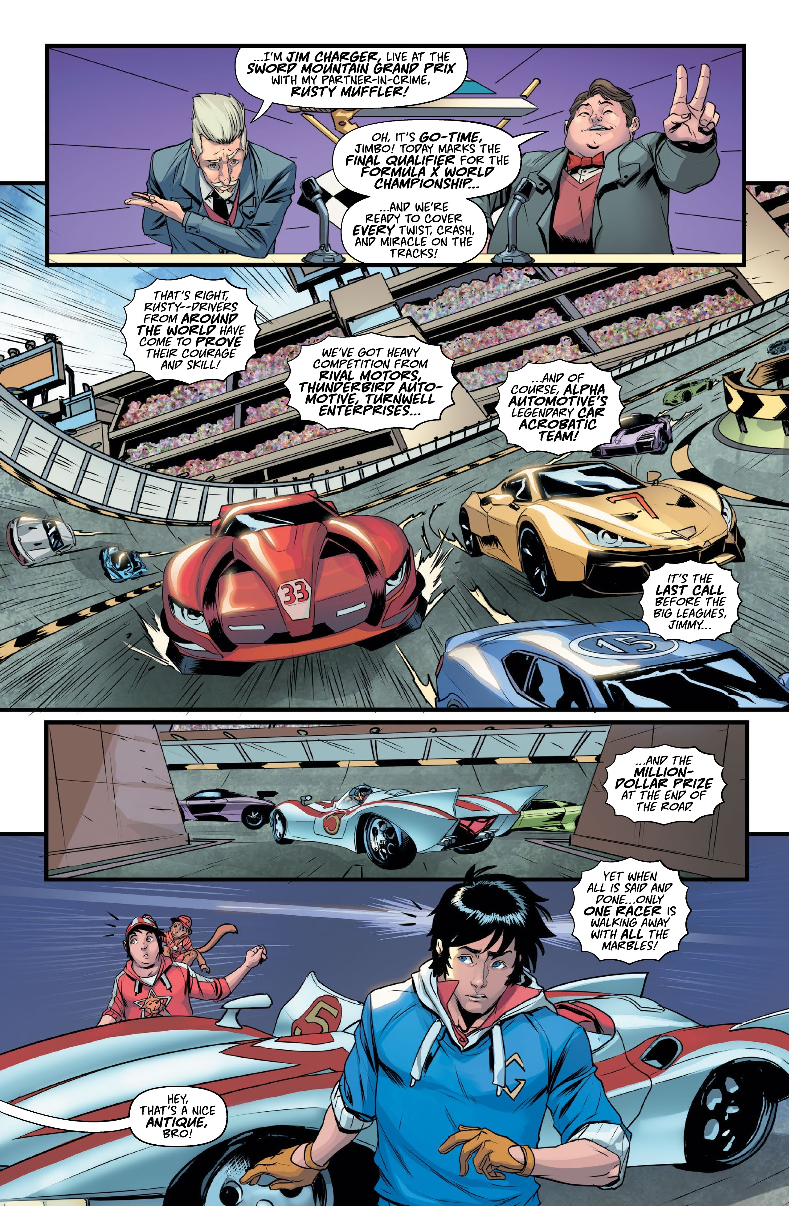 Read Speed Racer Manga Online