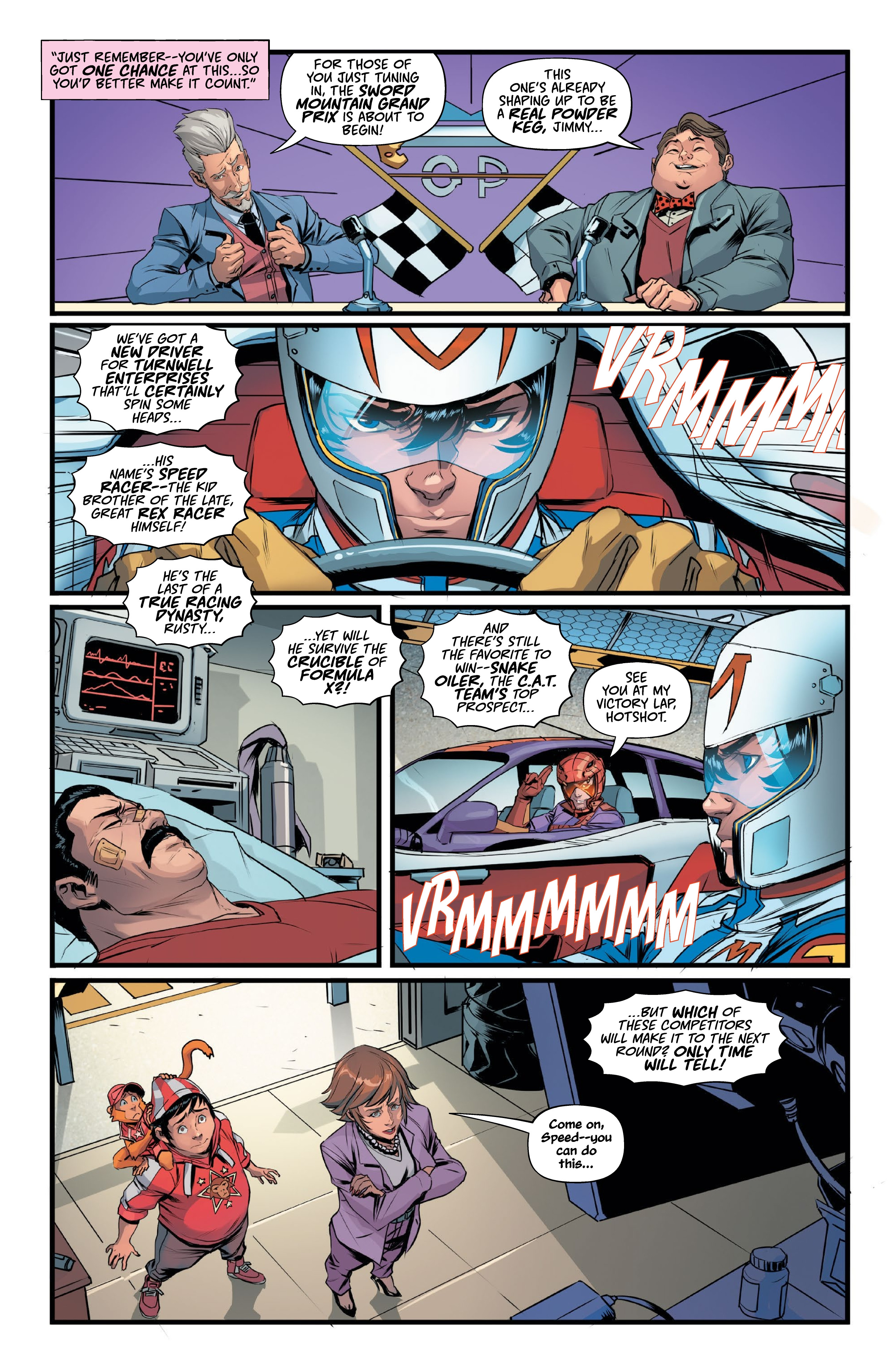Read Speed Racer Manga Online