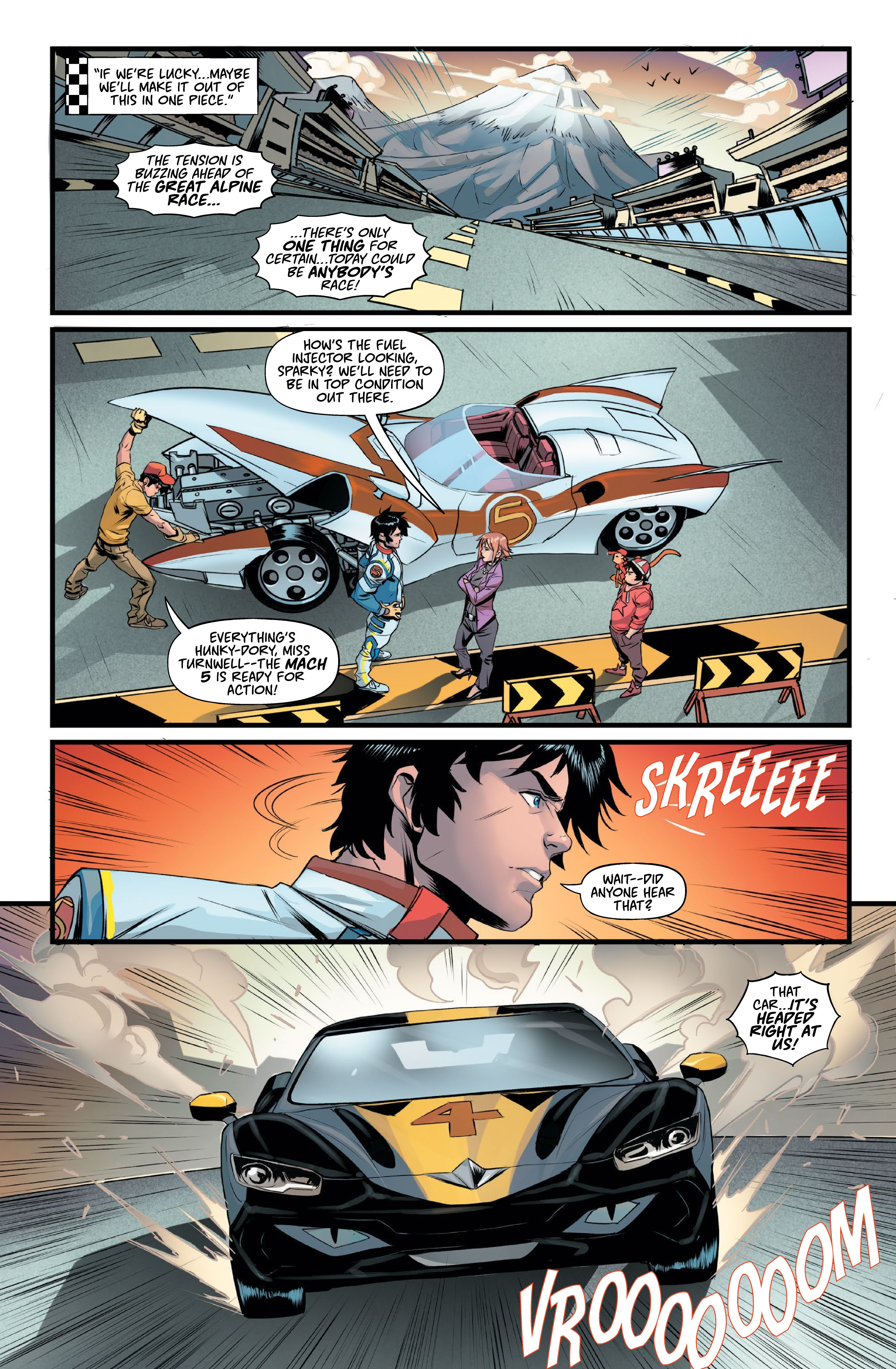 Read Speed Racer Manga Online