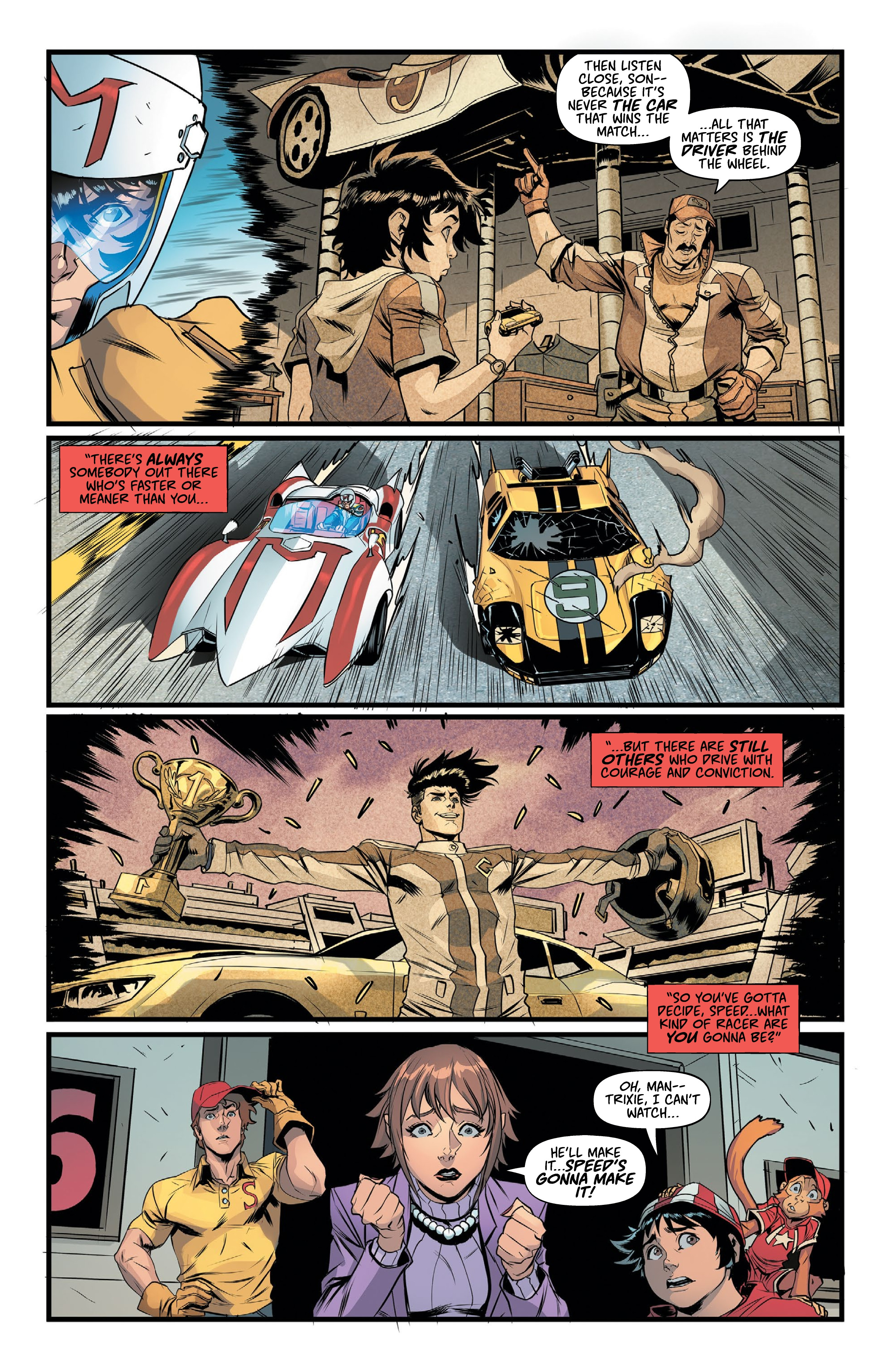 Read Speed Racer Manga Online