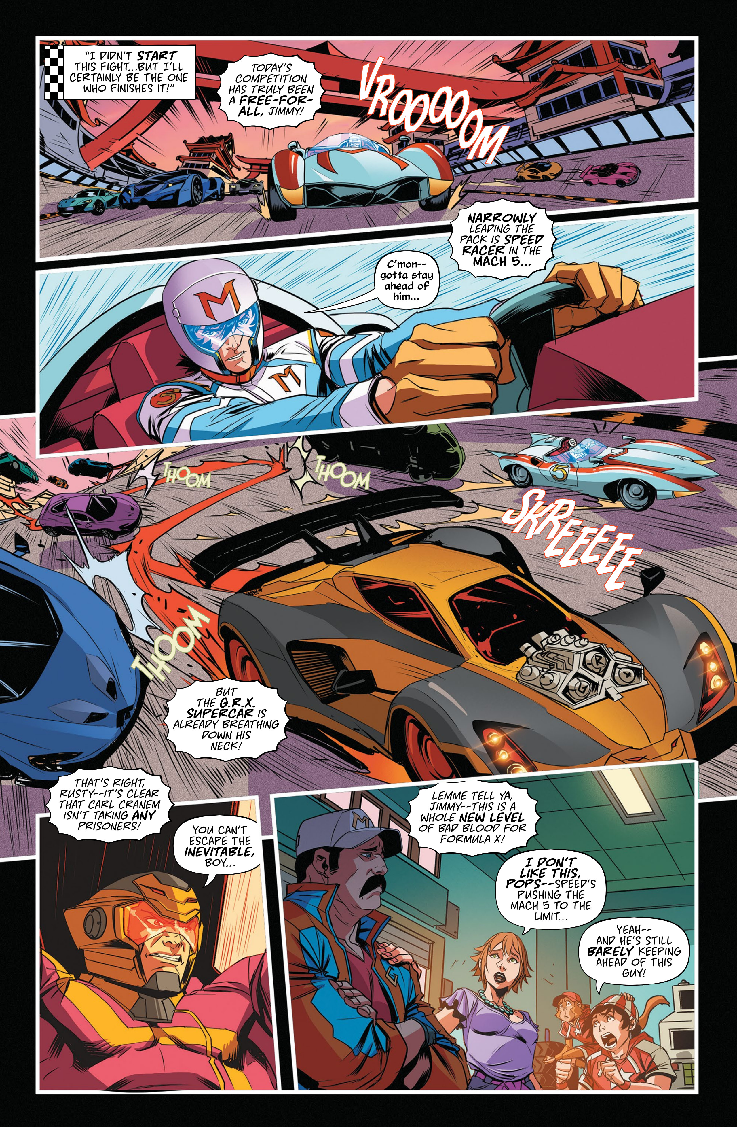 Read Speed Racer Manga Online