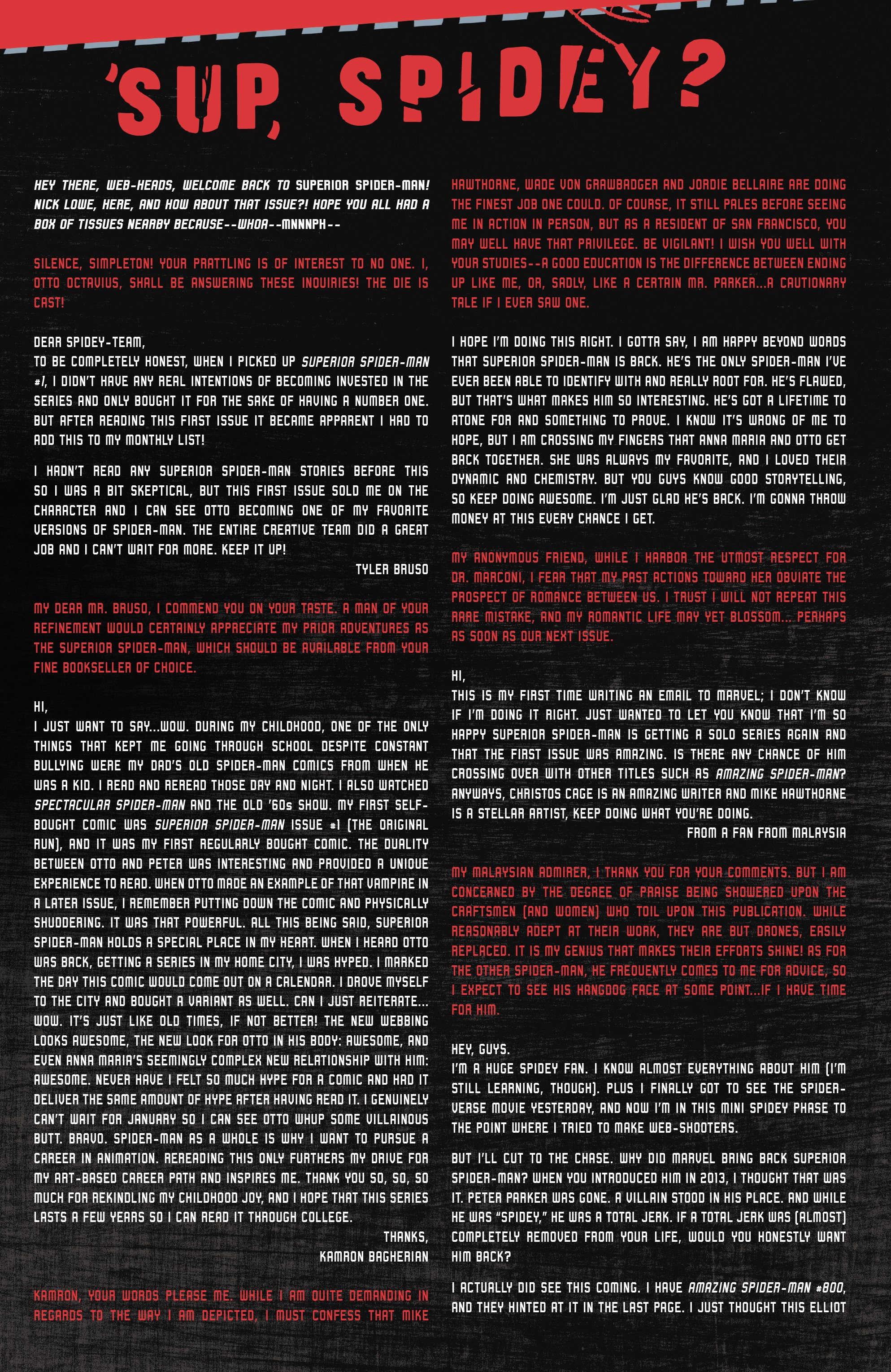 Read Superior Spider-Man (2018-) Manga Online