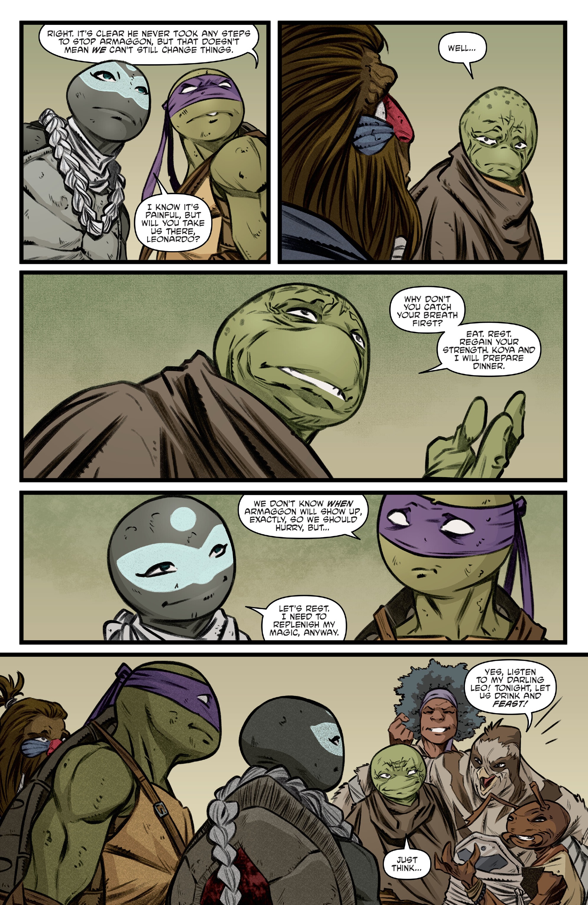 Read Teenage Mutant Ninja Turtles (2011-) Manga Online