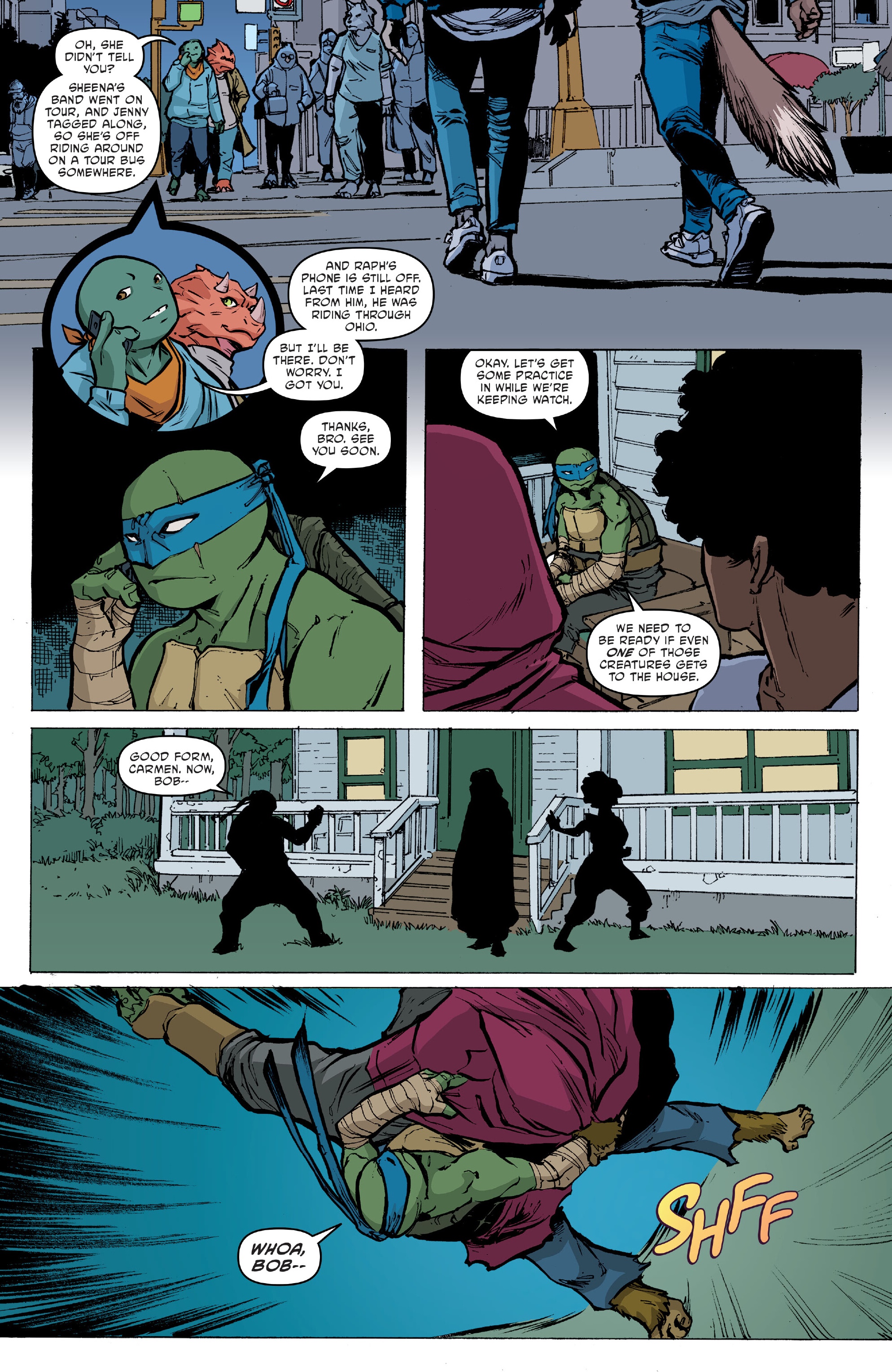 Read Teenage Mutant Ninja Turtles (2011-) Manga Online
