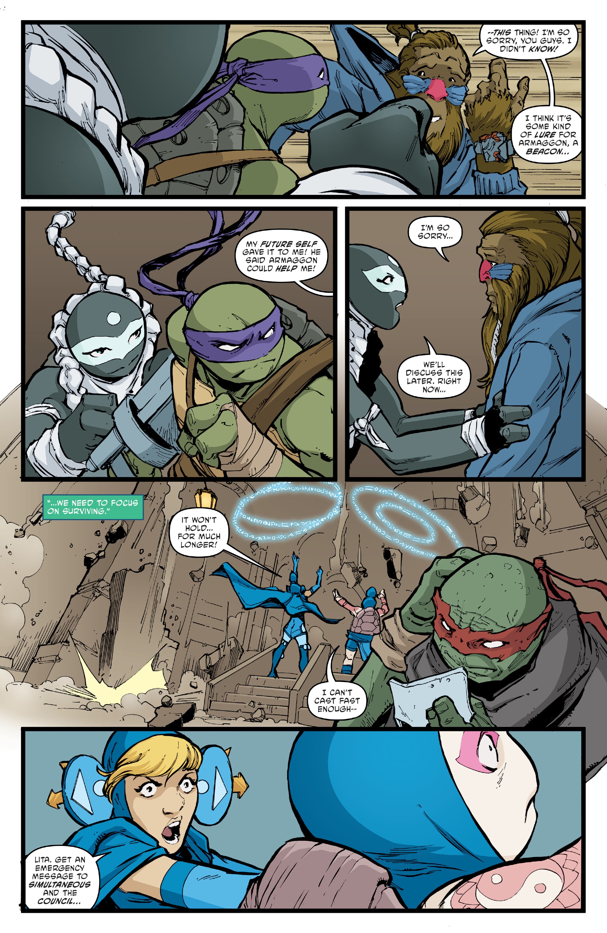 Read Teenage Mutant Ninja Turtles (2011-) Manga Online