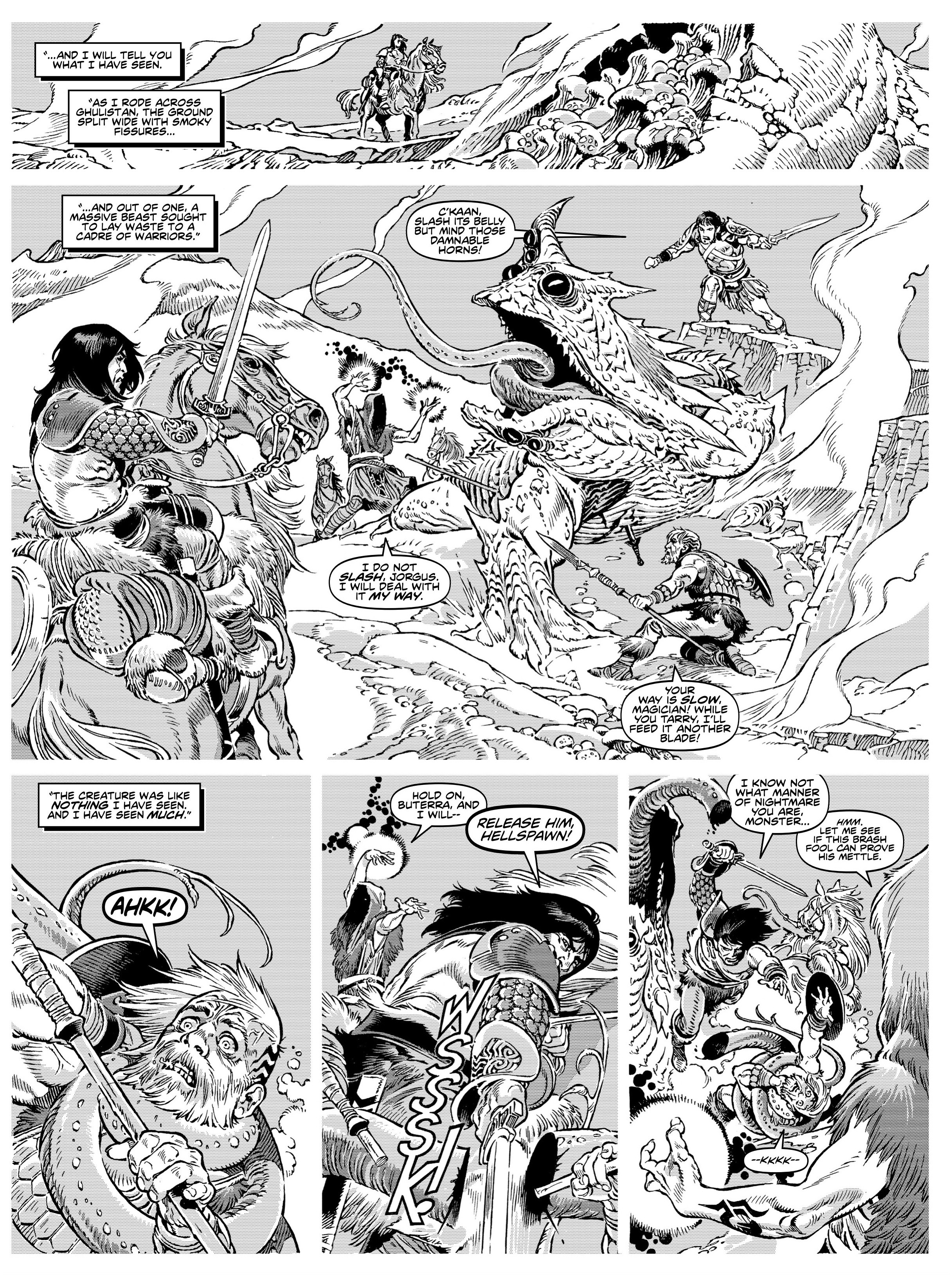 Read The Savage Sword of Conan Manga Online