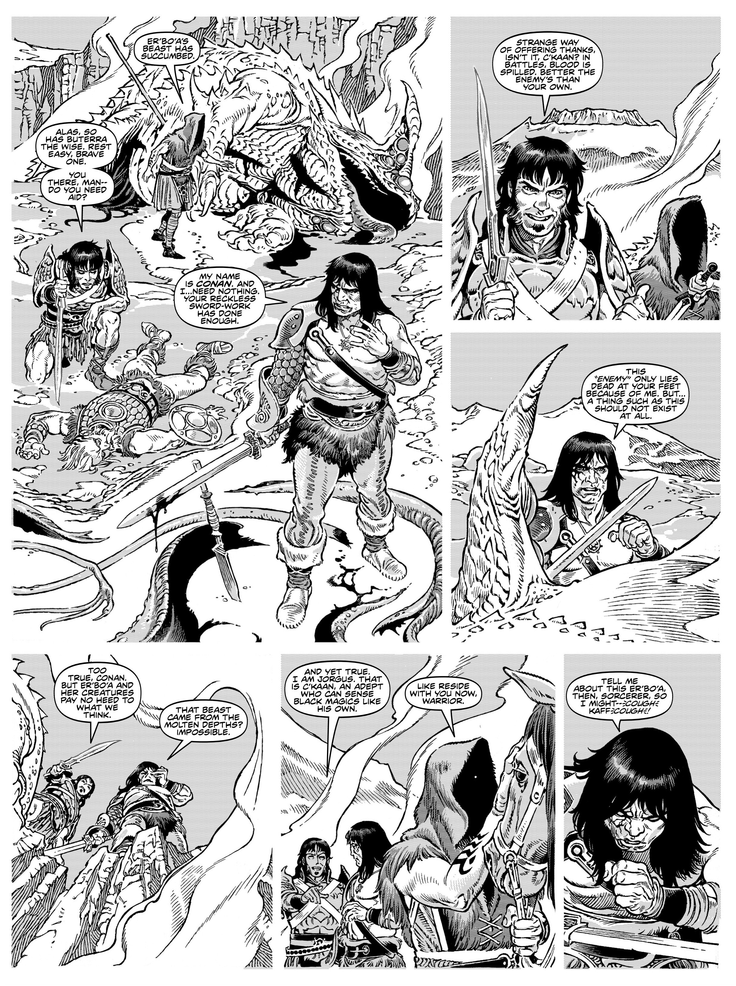 Read The Savage Sword of Conan Manga Online