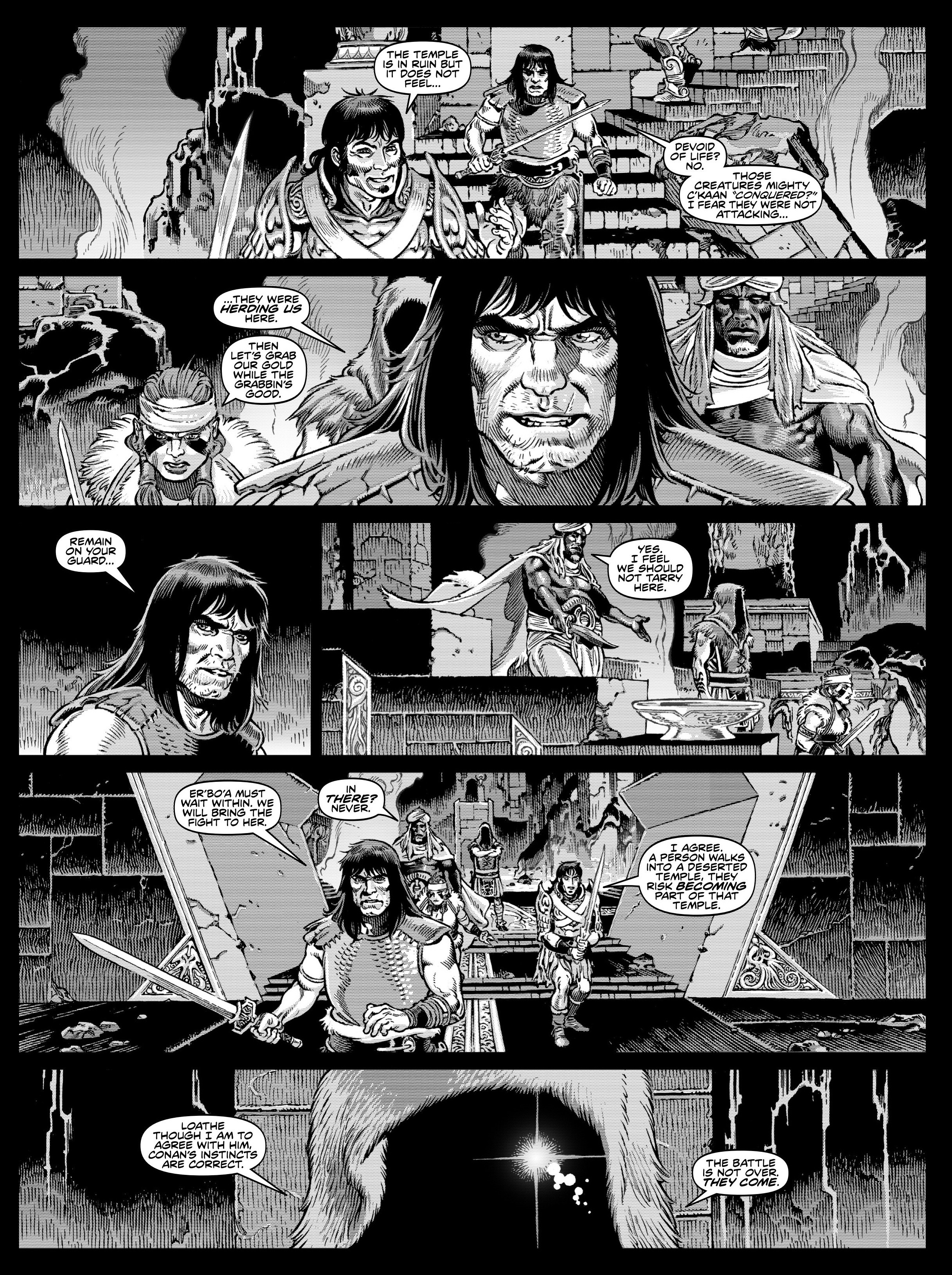 Read The Savage Sword of Conan Manga Online