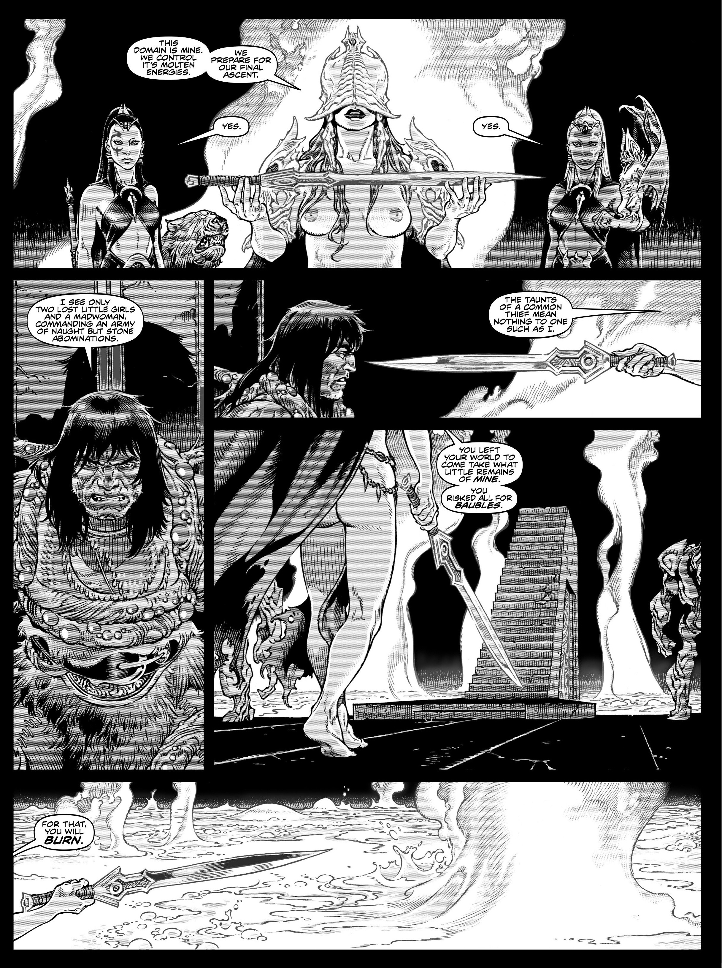 Read The Savage Sword of Conan Manga Online