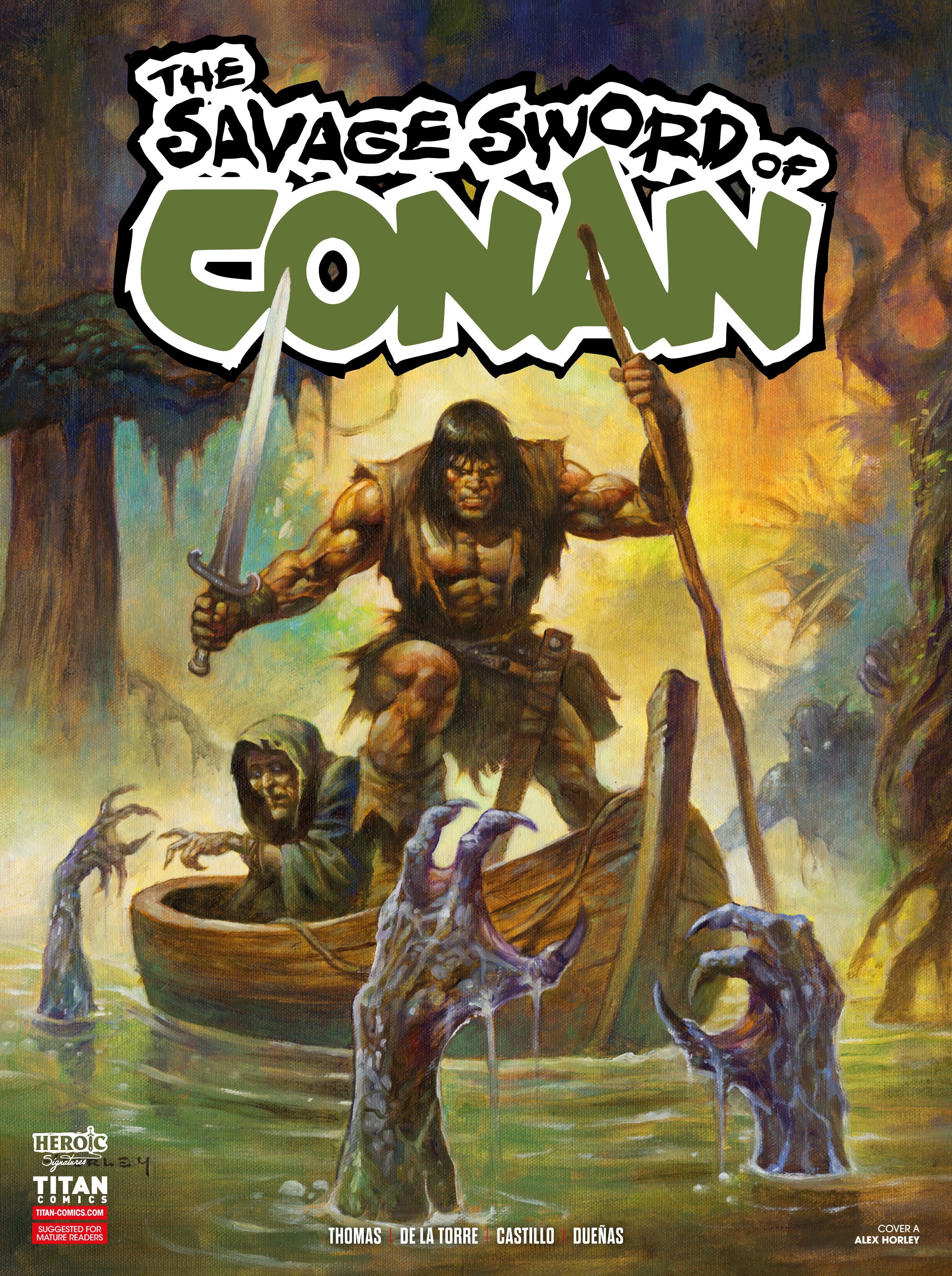 Read The Savage Sword of Conan Manga Online