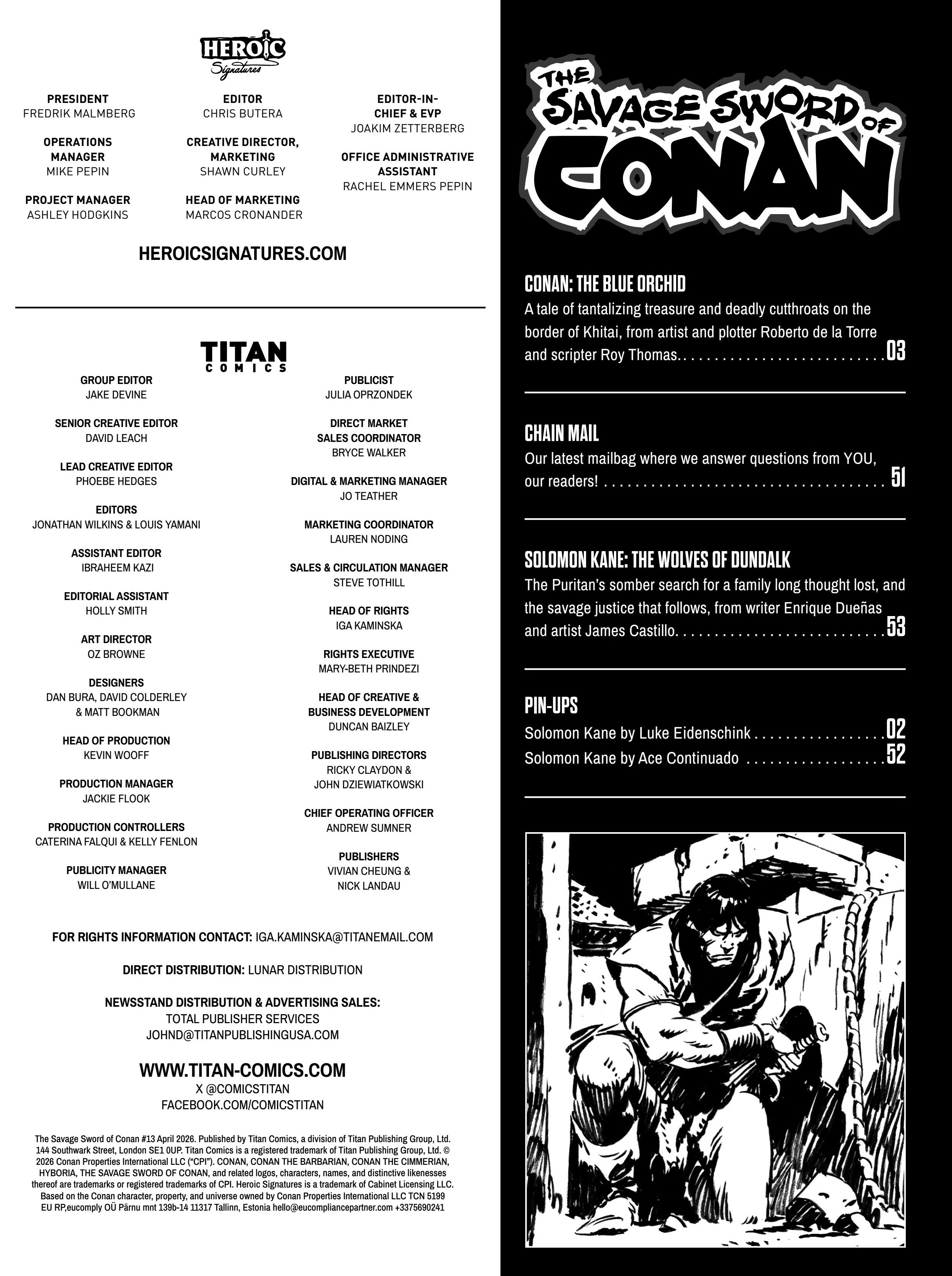 Read The Savage Sword of Conan Manga Online