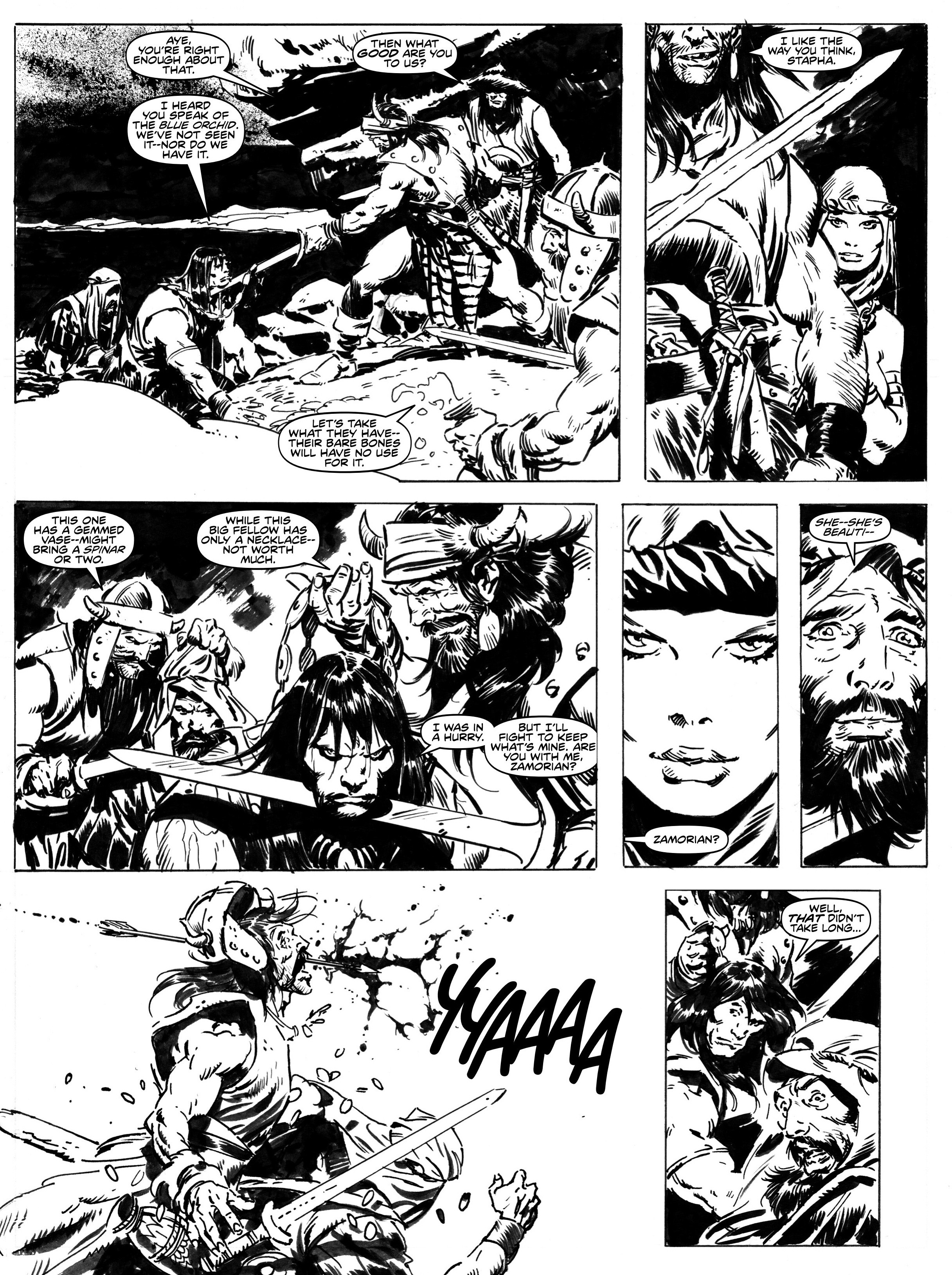 Read The Savage Sword of Conan Manga Online