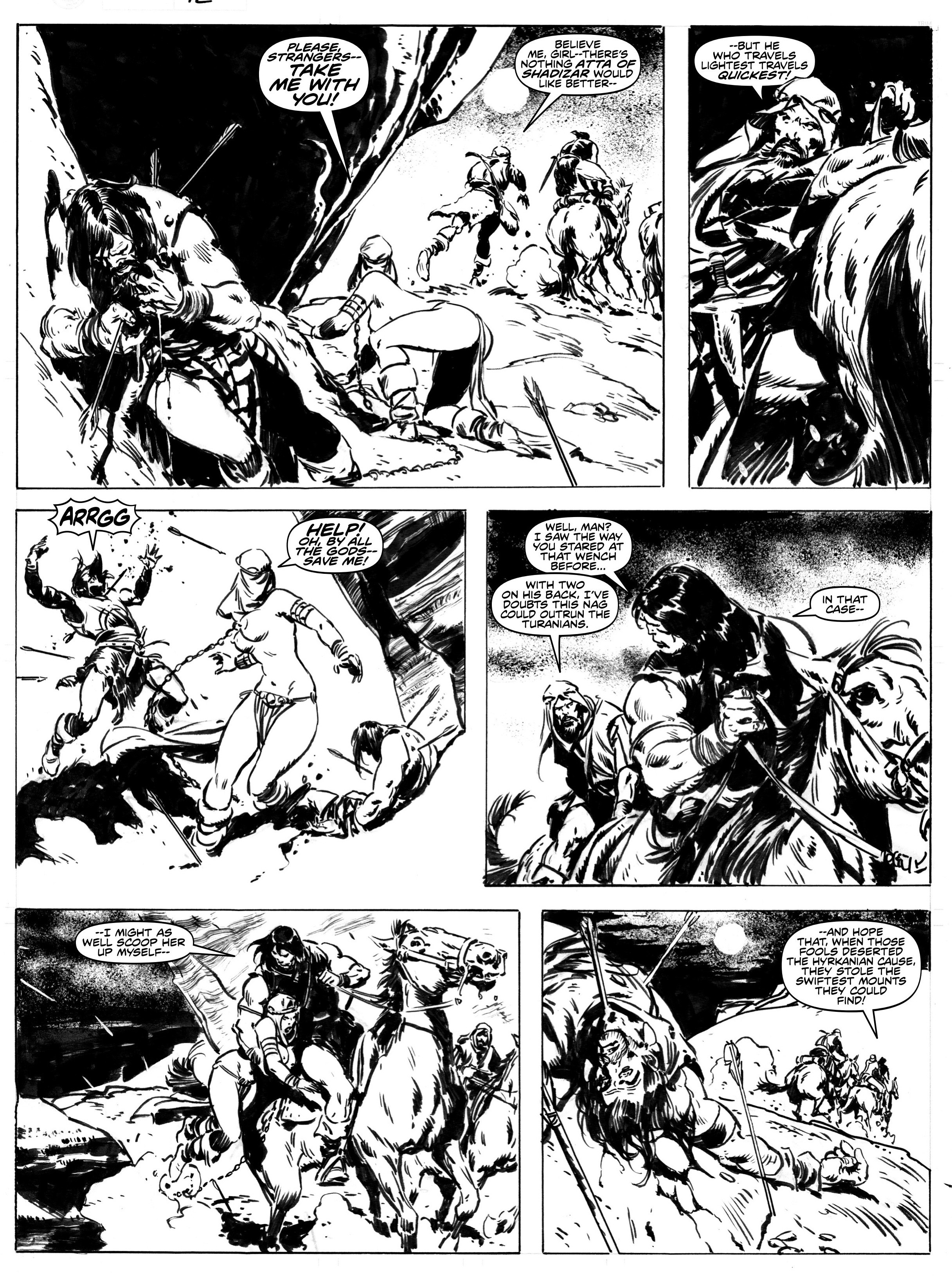 Read The Savage Sword of Conan Manga Online