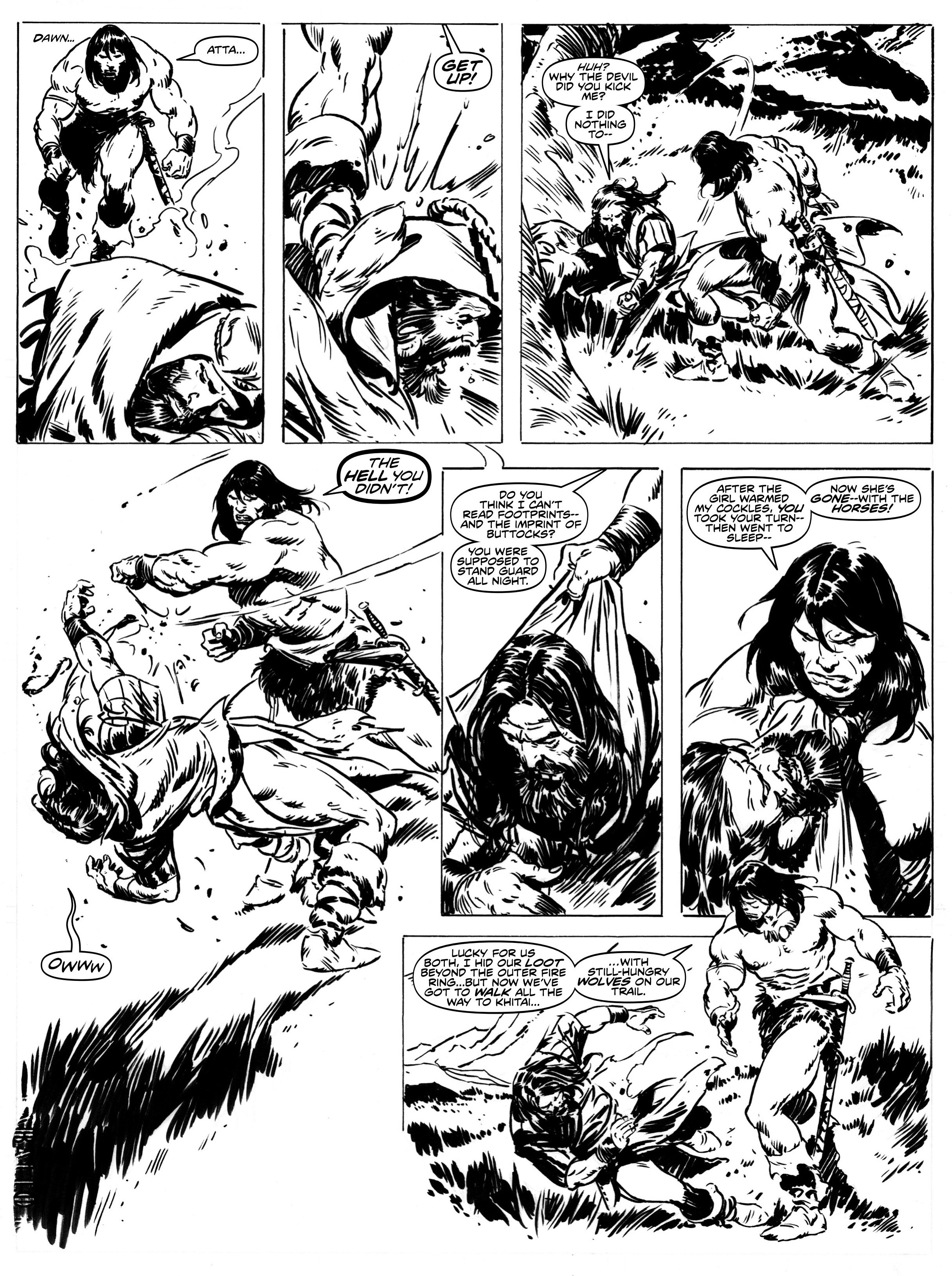 Read The Savage Sword of Conan Manga Online