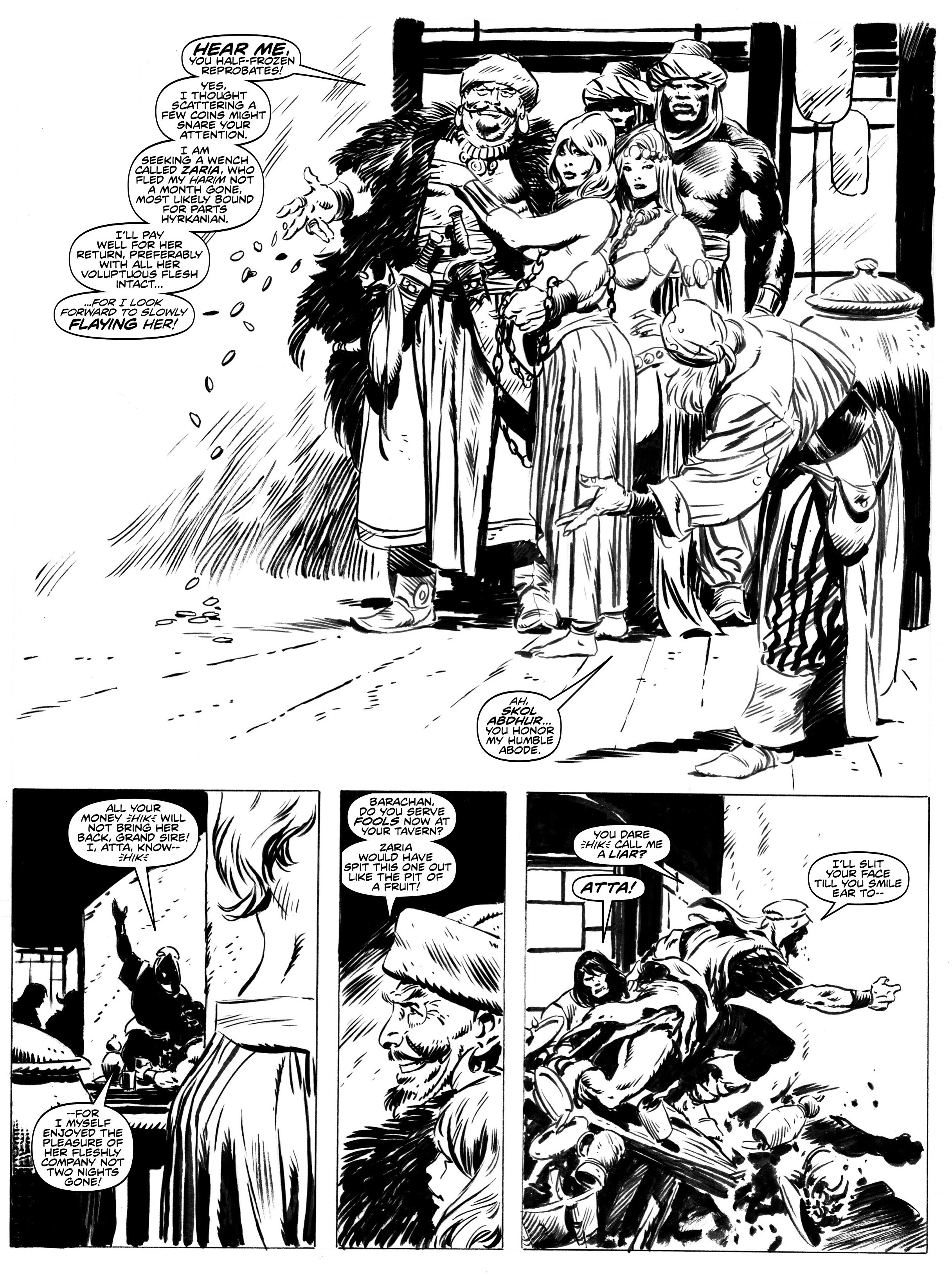 Read The Savage Sword of Conan Manga Online