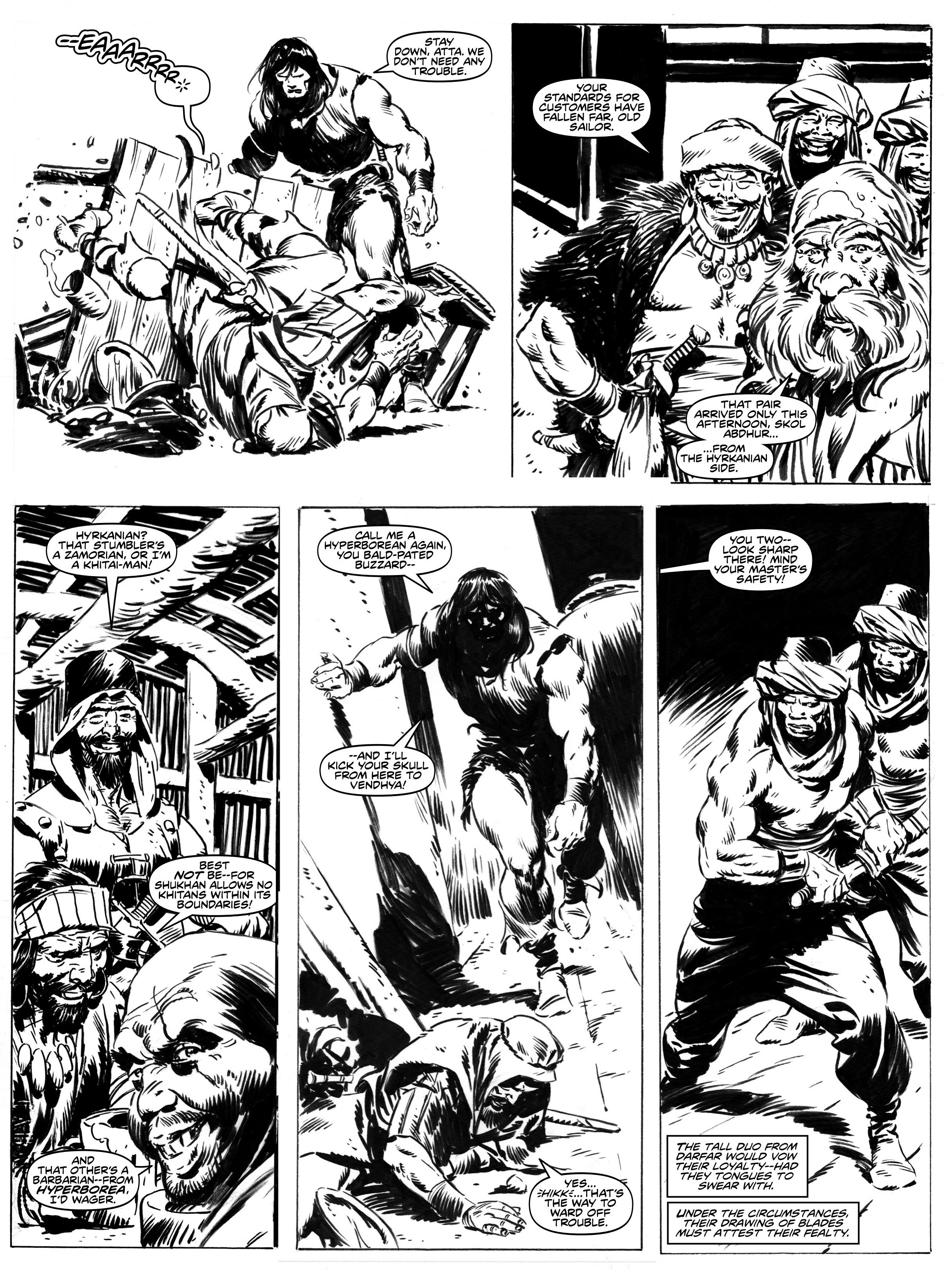 Read The Savage Sword of Conan Manga Online