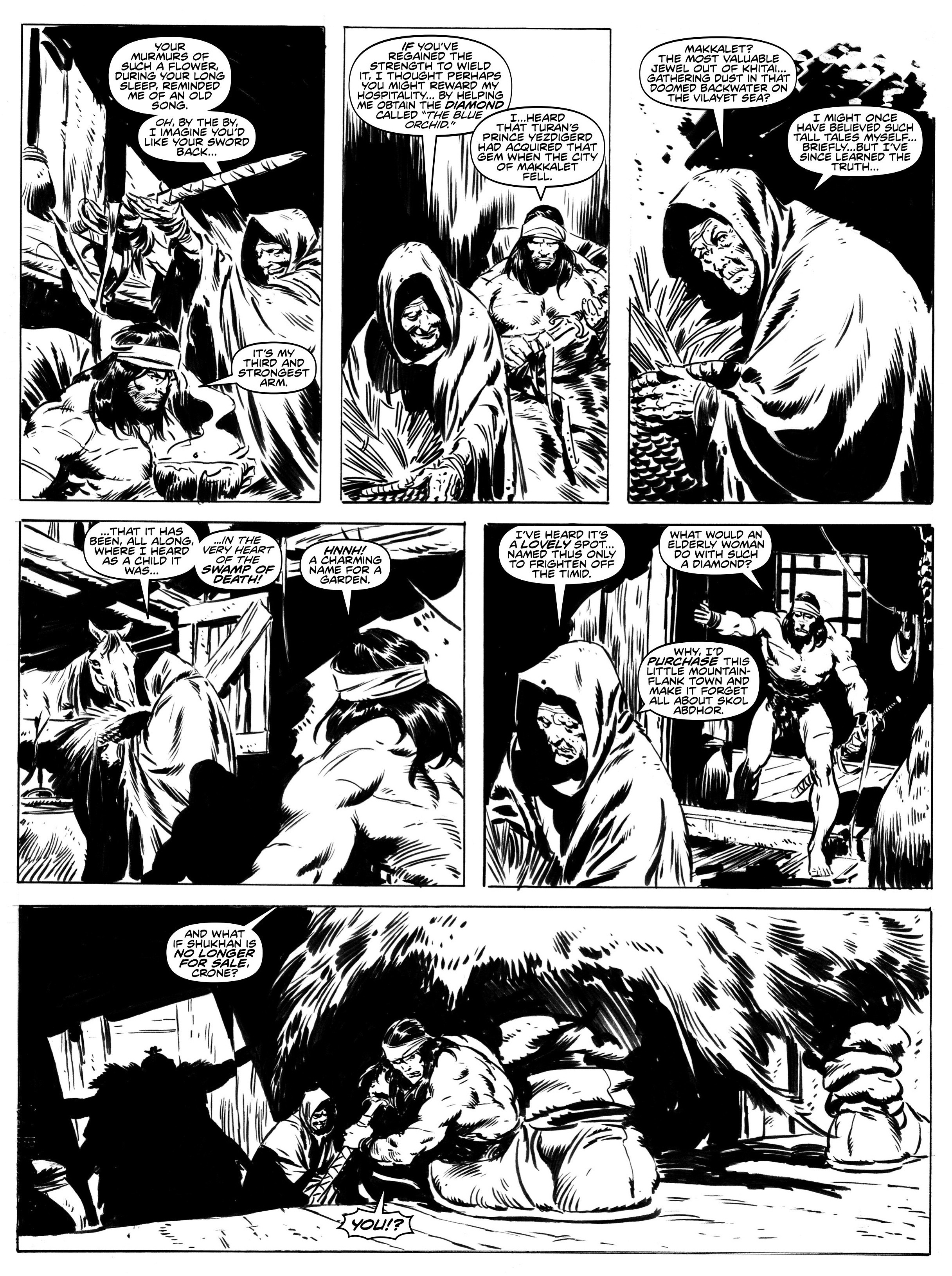 Read The Savage Sword of Conan Manga Online