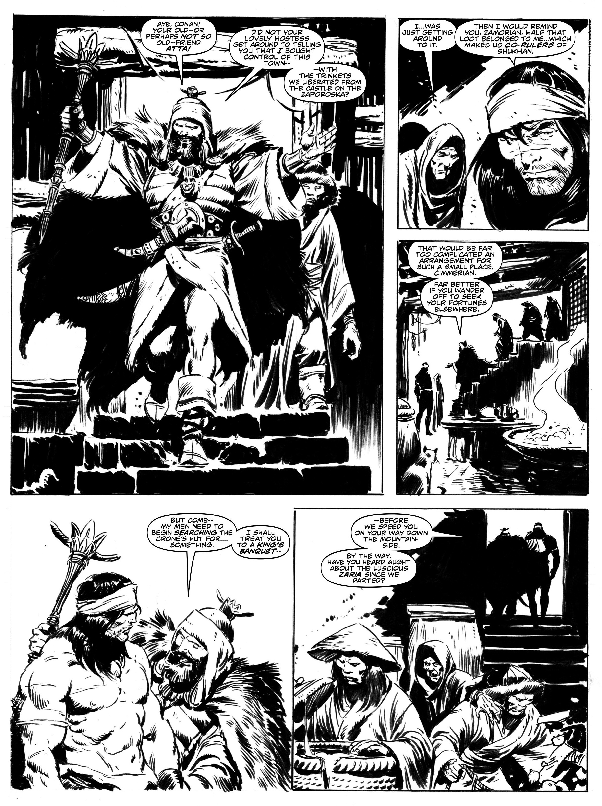 Read The Savage Sword of Conan Manga Online
