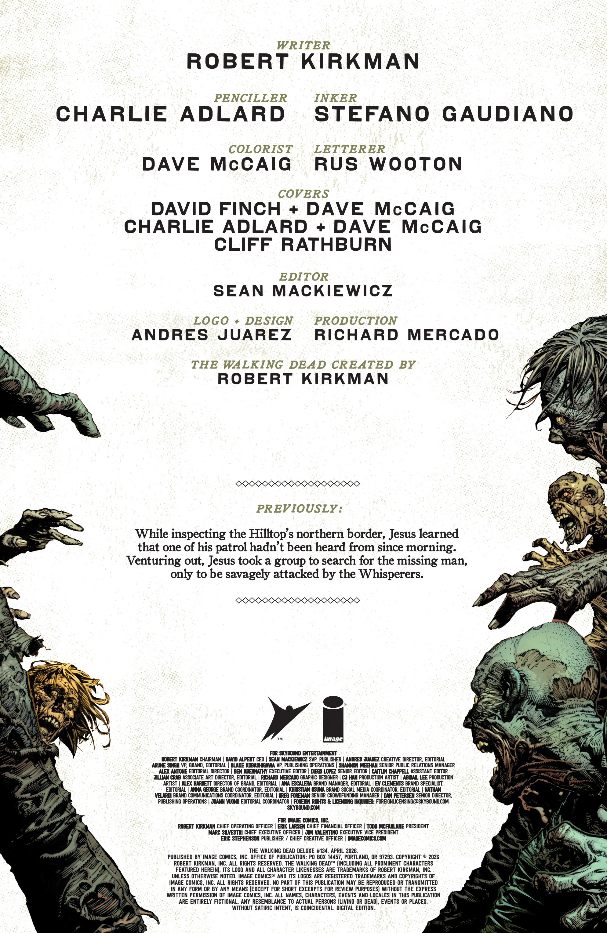 Read The Walking Dead Deluxe (2020-) Manga Online