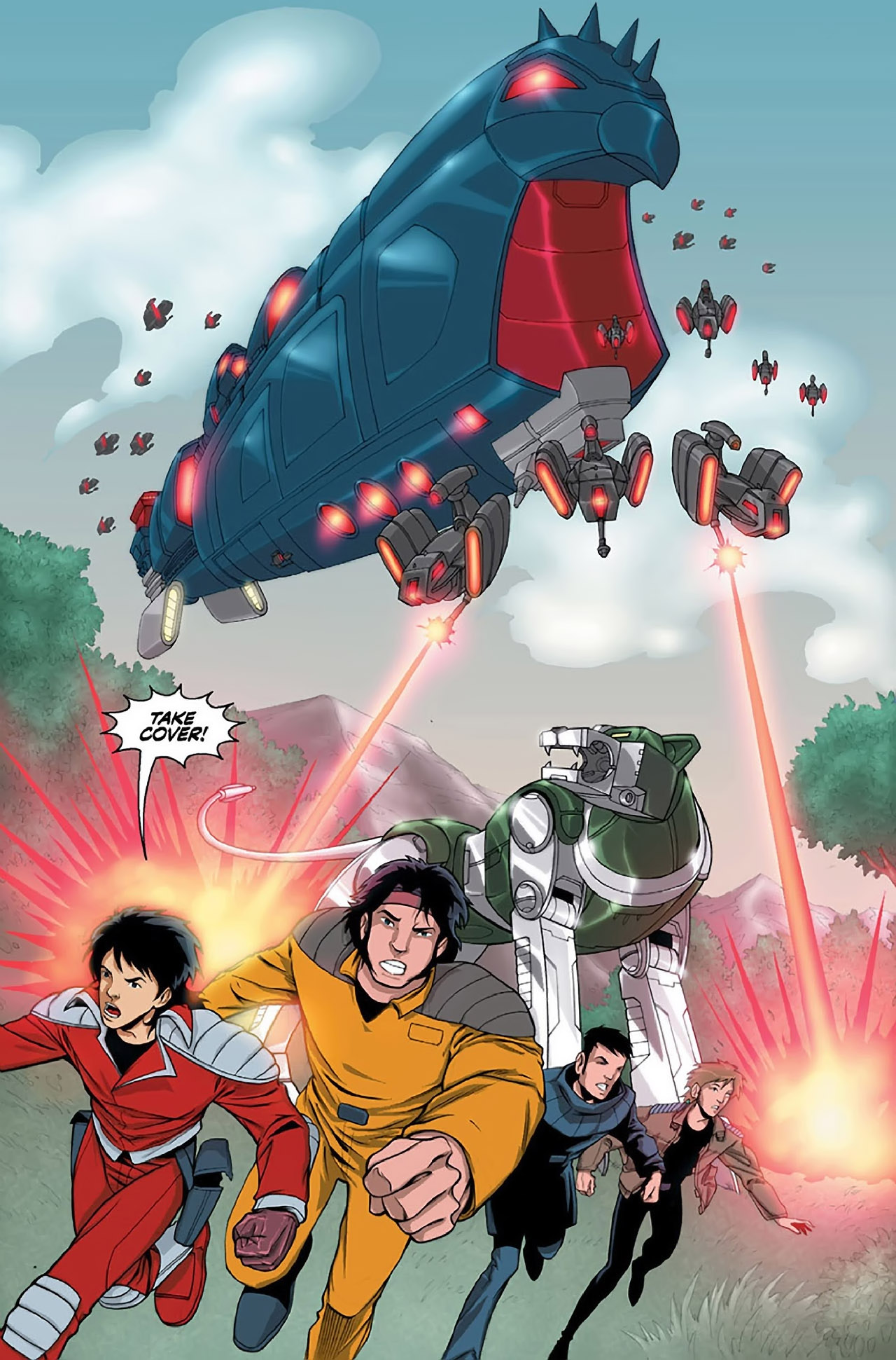 Read Voltron_ Defender of the Universe Manga Online