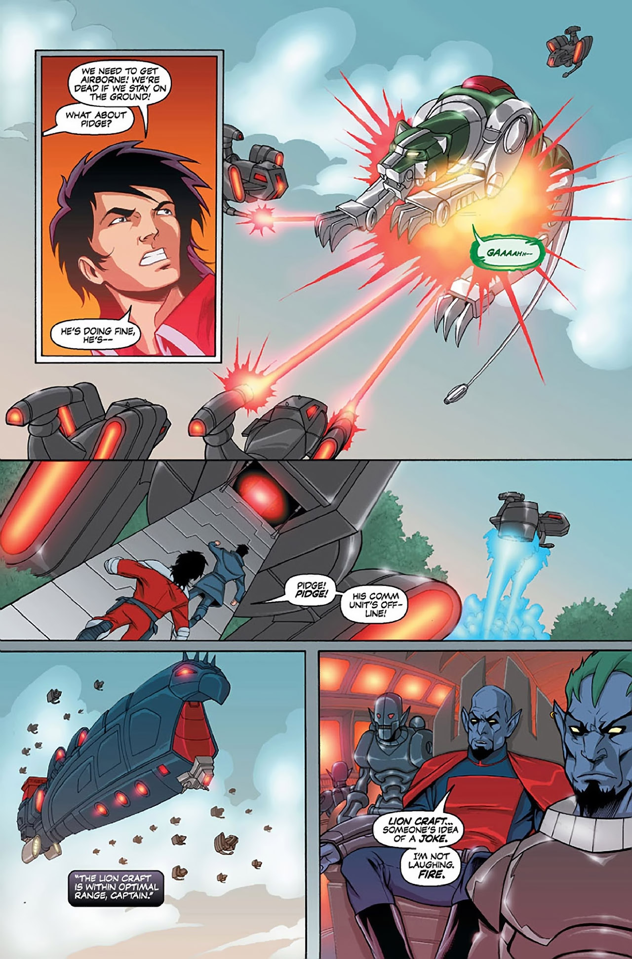 Read Voltron_ Defender of the Universe Manga Online