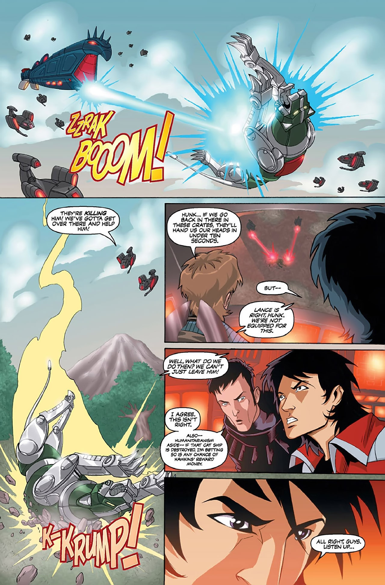 Read Voltron_ Defender of the Universe Manga Online