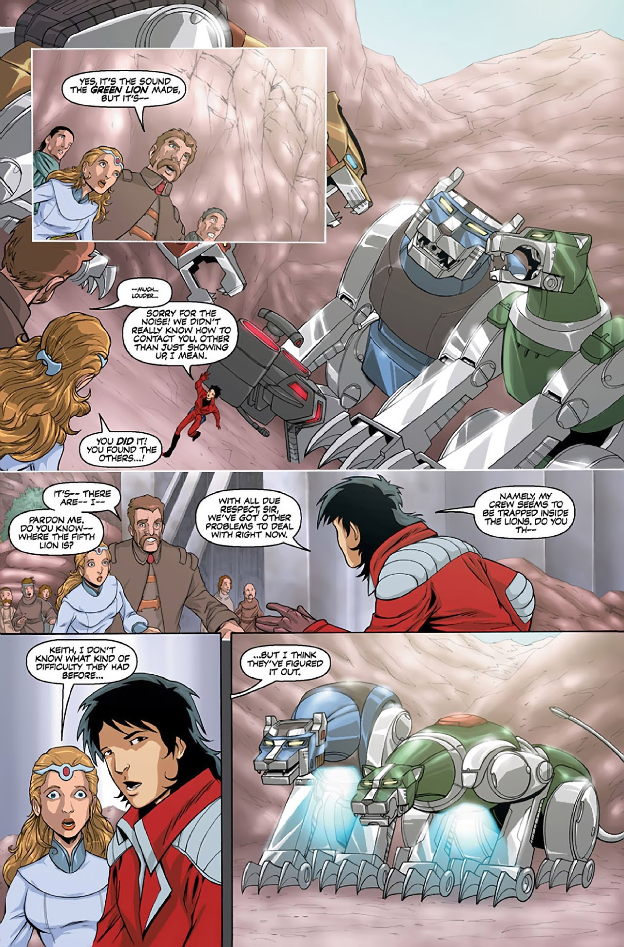 Read Voltron_ Defender of the Universe Manga Online
