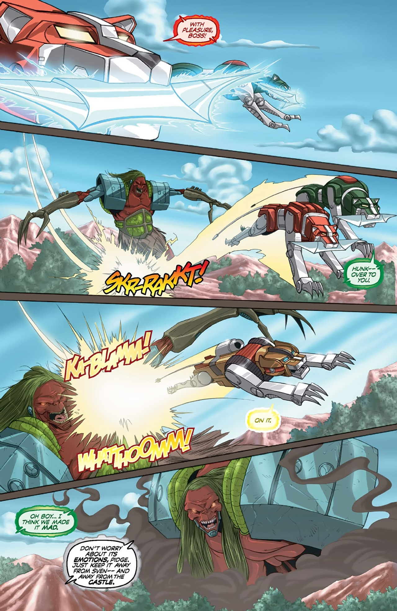 Read Voltron_ Defender of the Universe Manga Online