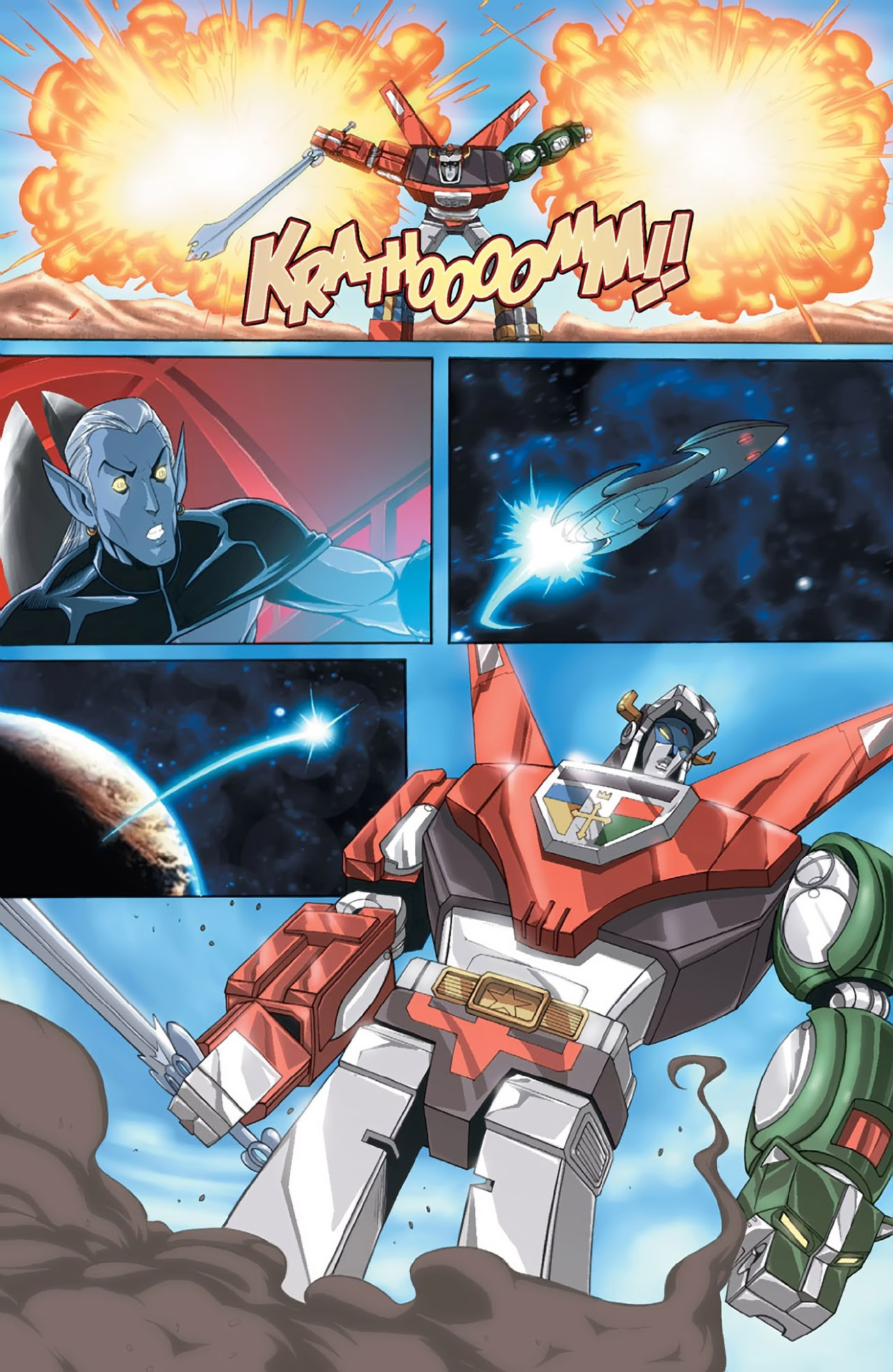 Read Voltron_ Defender of the Universe Manga Online