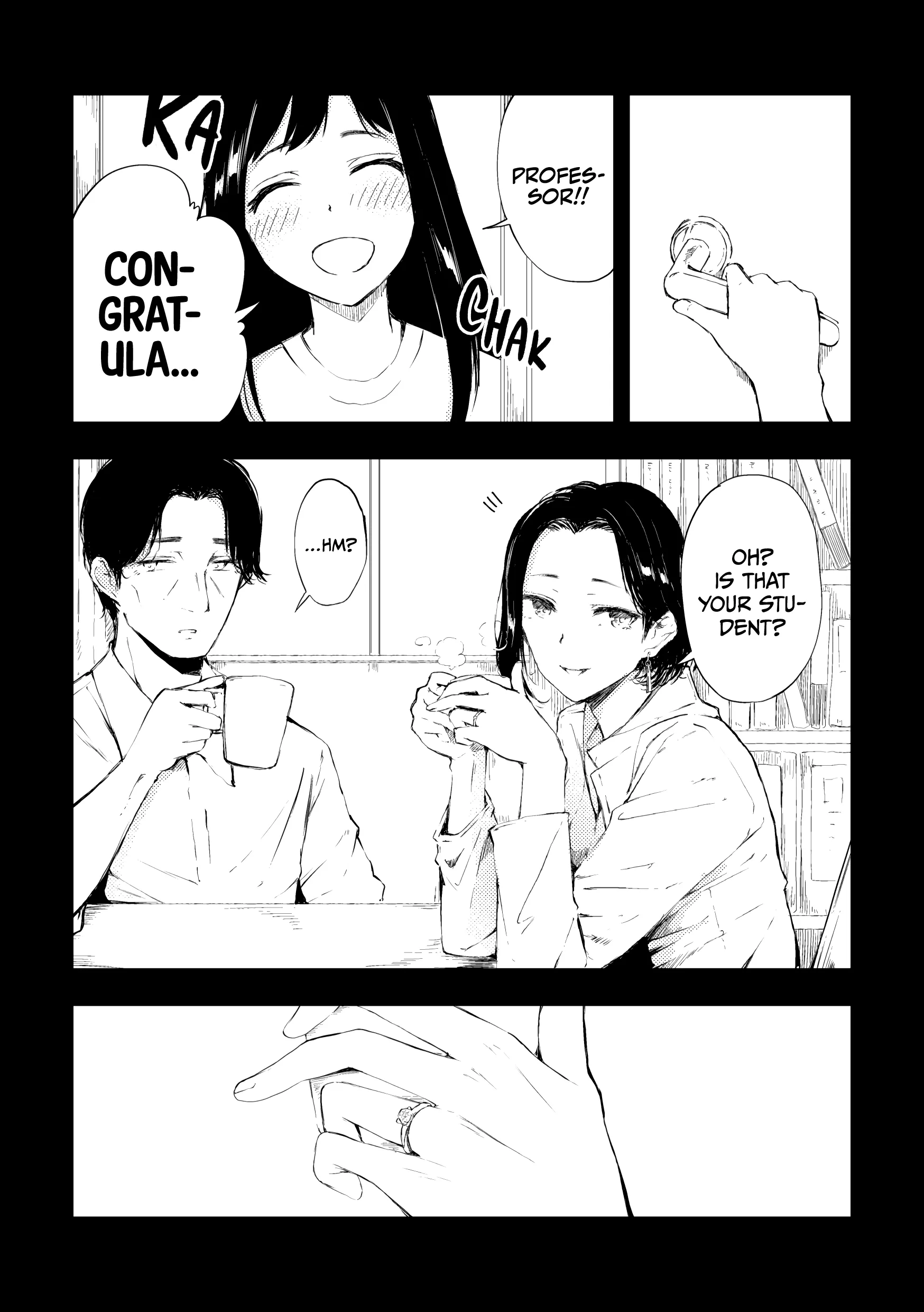 Read a story about investing with the girl at the workplace Manga Online