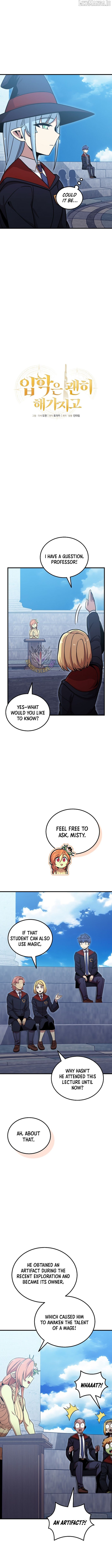 Read admission is a waste of time Manga Online