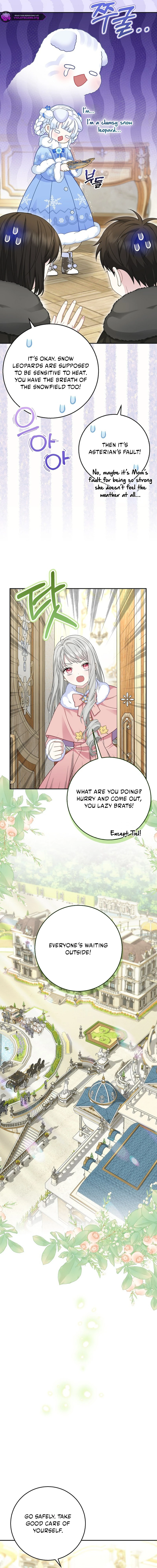 Read baby snow leopard of the black leopard family Manga Online