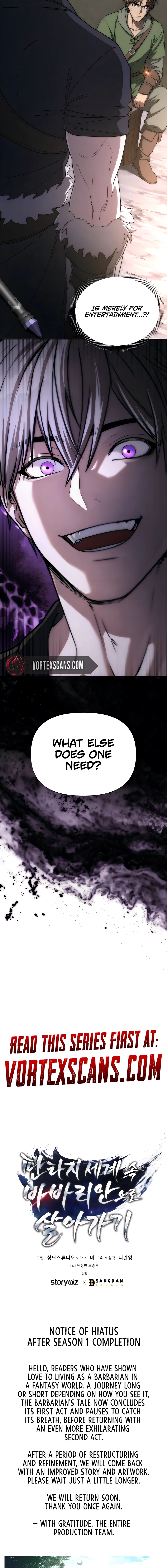 Read barbarian's adventure in a fantasy world Manga Online