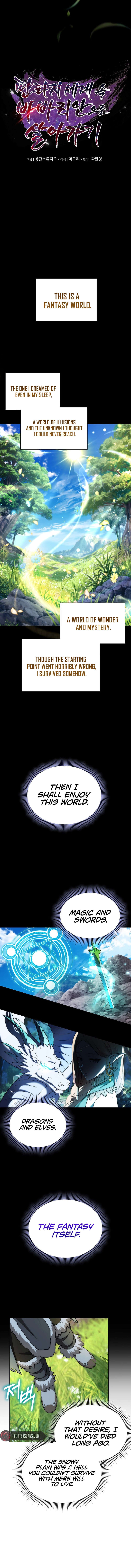 Read barbarian's adventure in a fantasy world Manga Online