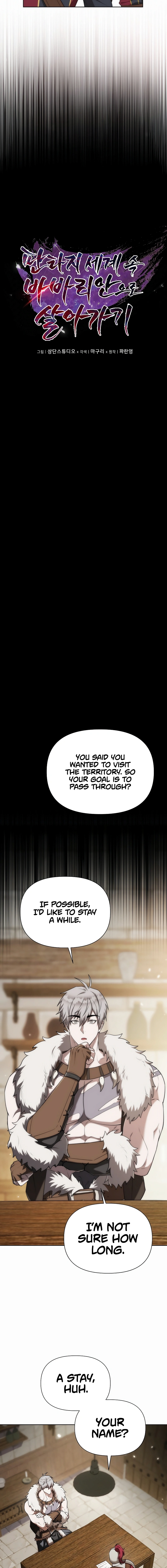 Read barbarian's adventure in a fantasy world Manga Online