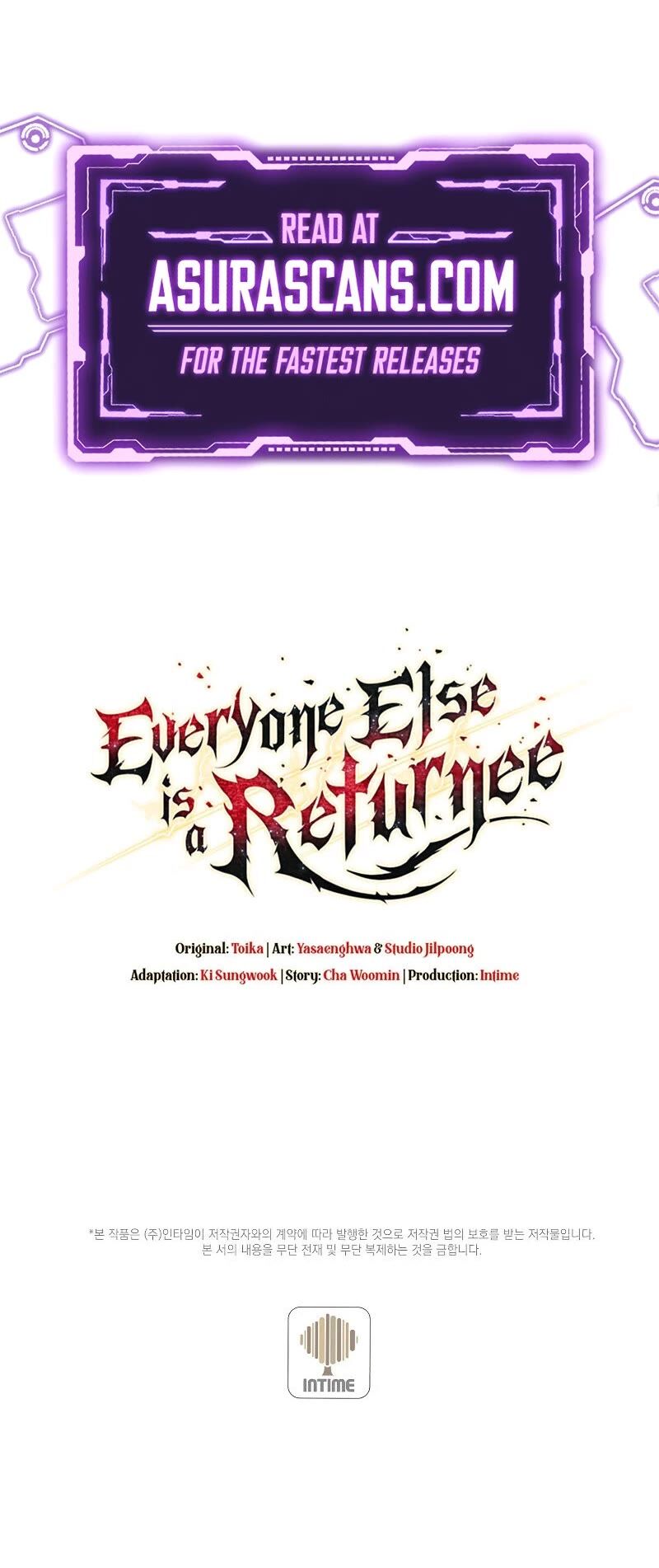 Read everyone else is a returnee Manga Online