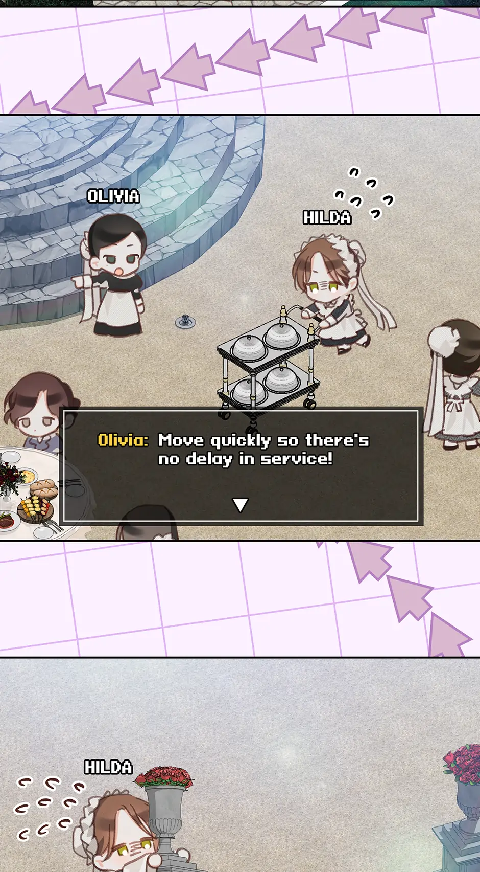 Read how to survive as a maid in a horror game Manga Online