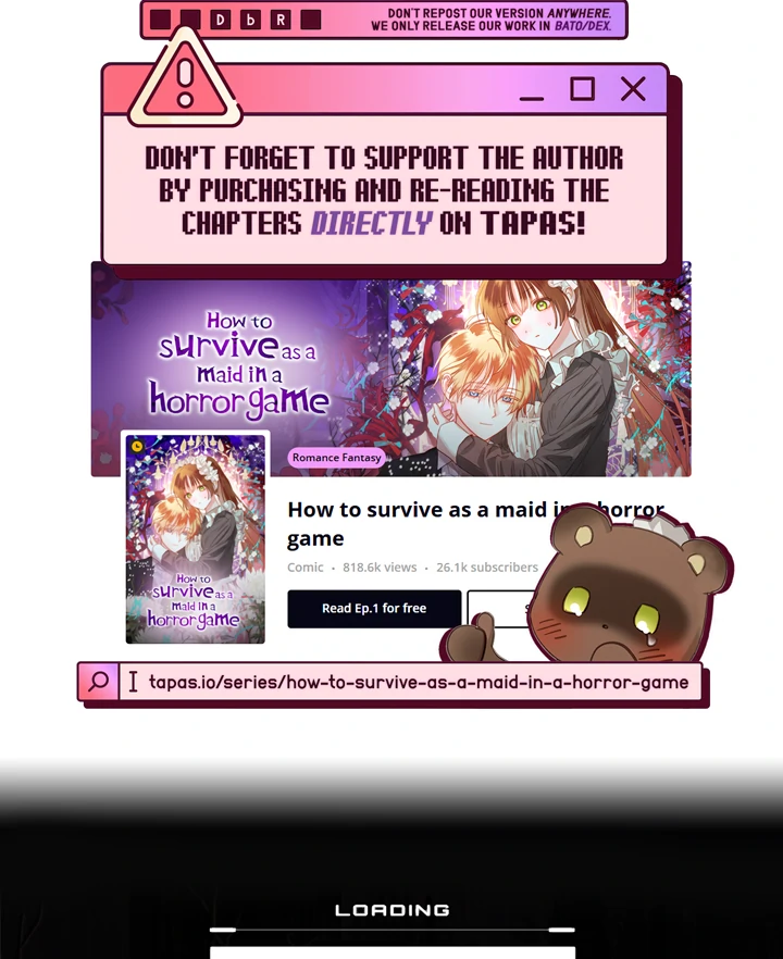 Read how to survive as a maid in a horror game Manga Online